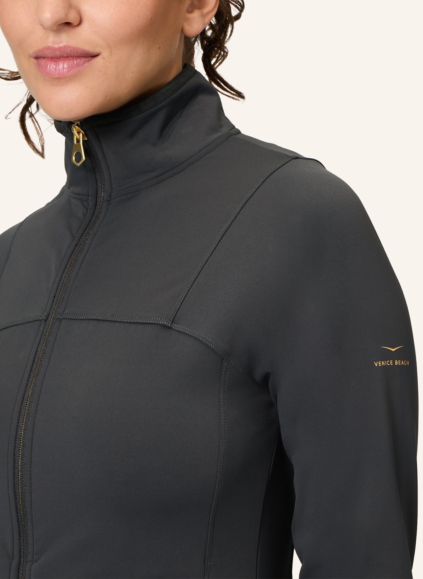 VENICE BEACH Trainingsjacke BEVEN: SCHWARZ