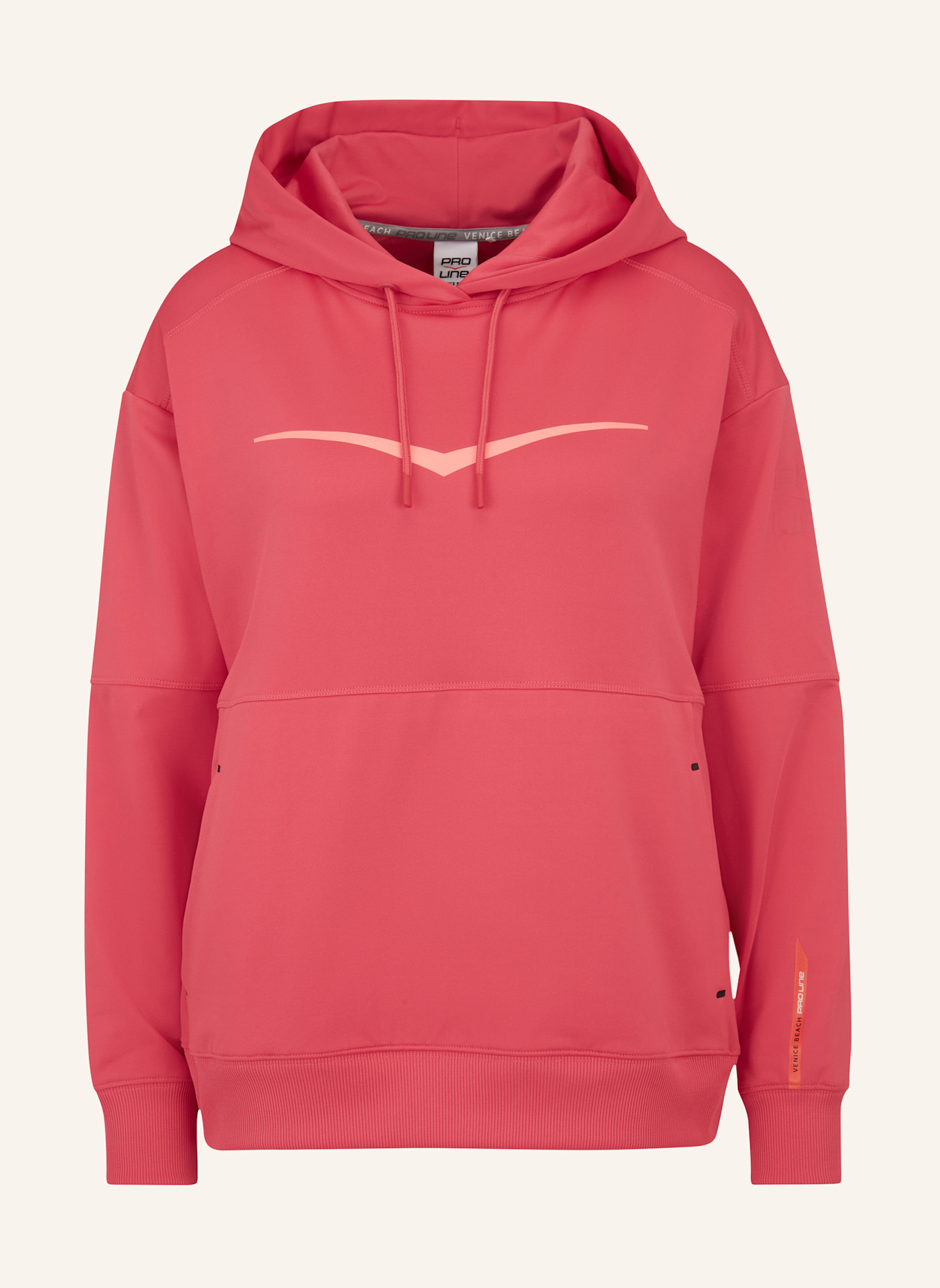 VENICE BEACH Kapuzensweatshirt Pro Line Birmingham: ROT