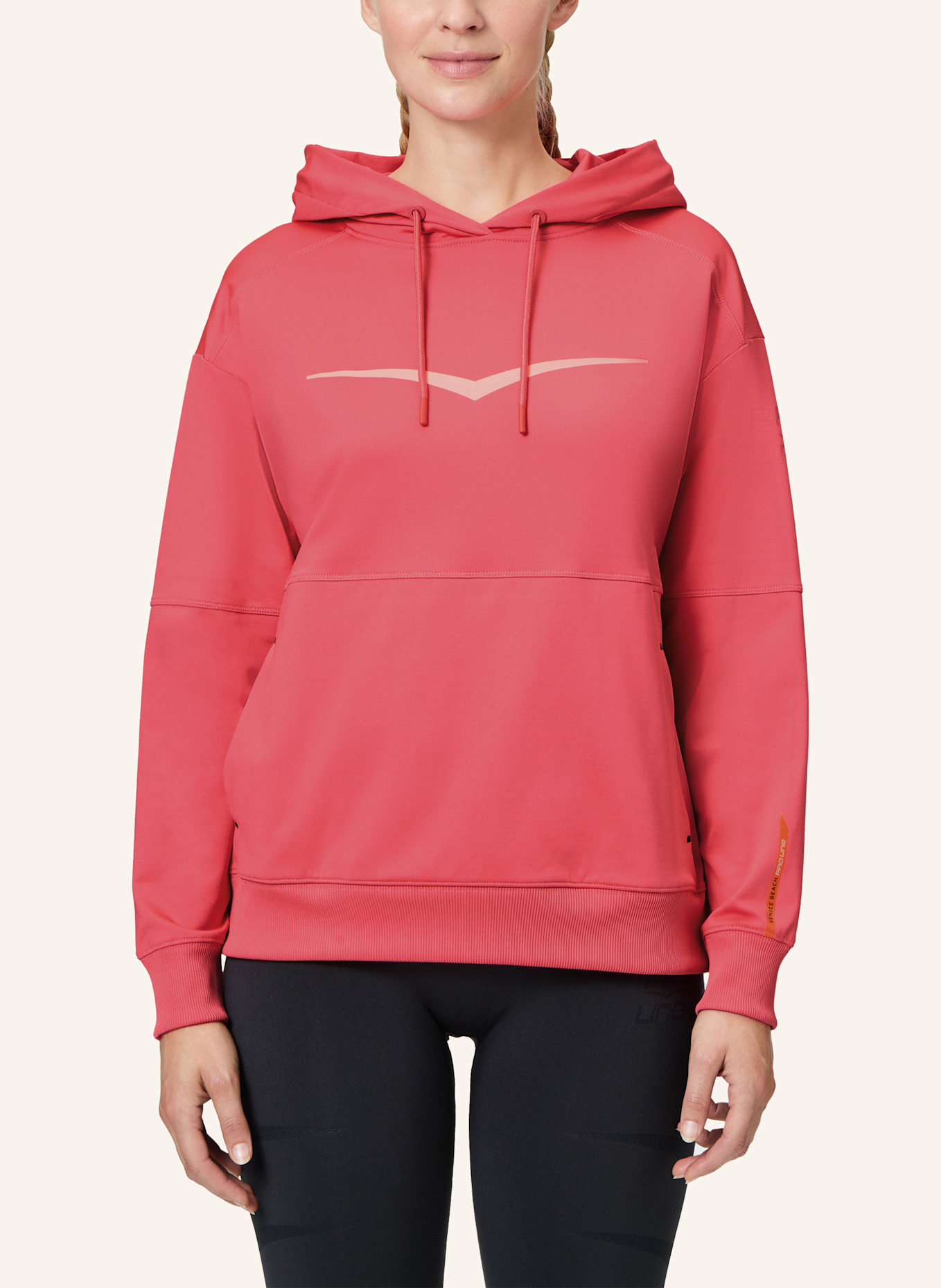 VENICE BEACH Kapuzensweatshirt Pro Line Birmingham: ROT