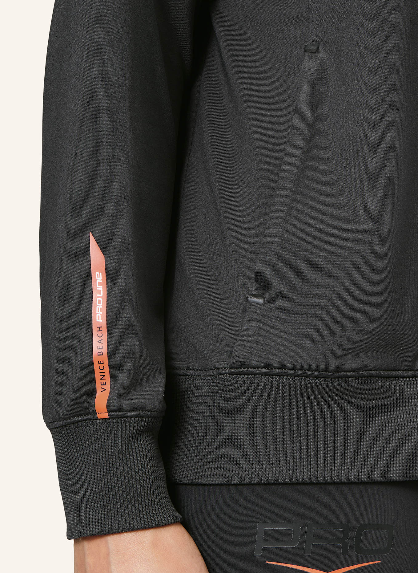 VENICE BEACH Kapuzensweatshirt Pro Line Birmingham: SCHWARZ