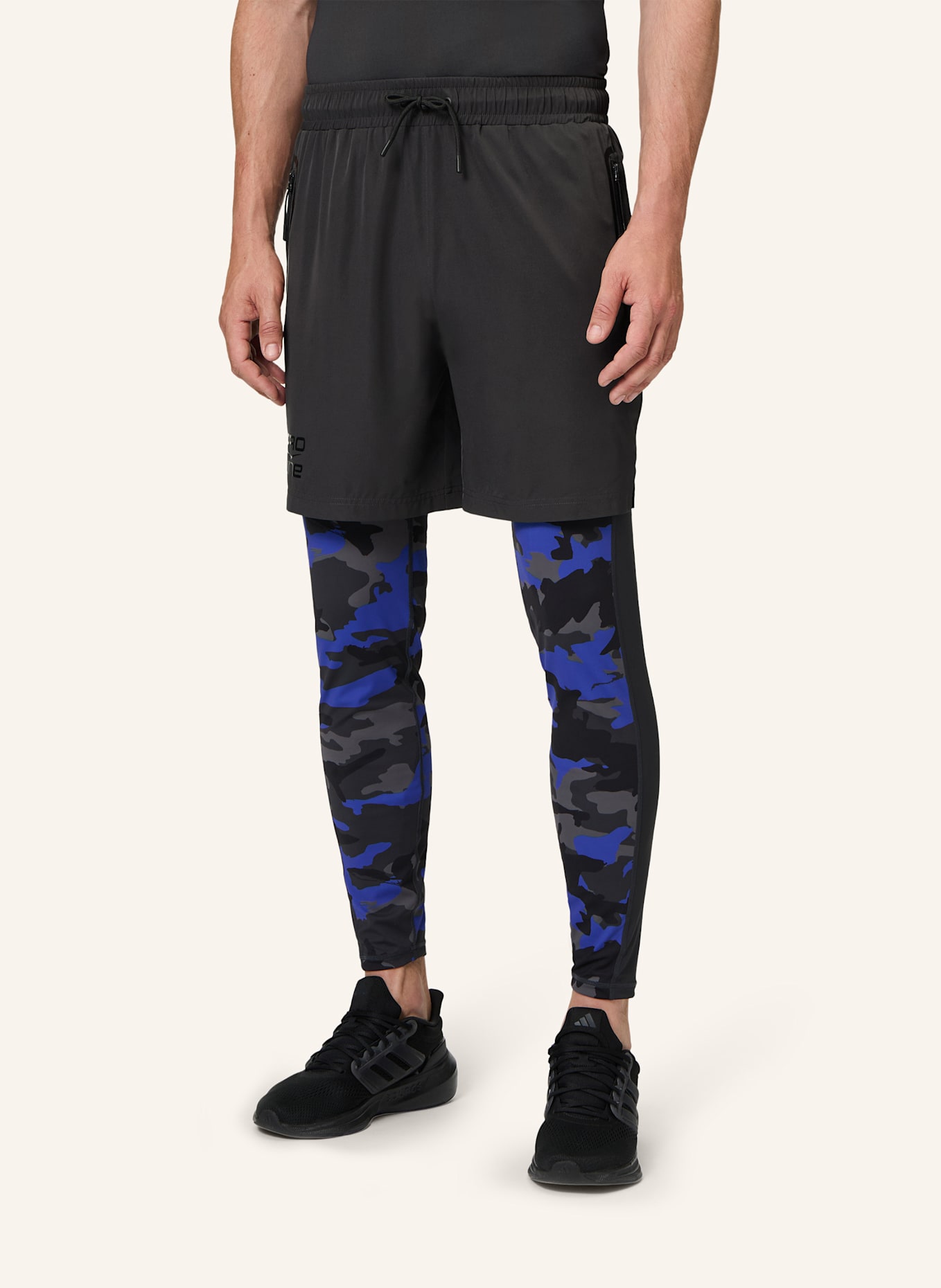 VENICE BEACH Shorts Pro Line Lancaster: SCHWARZ