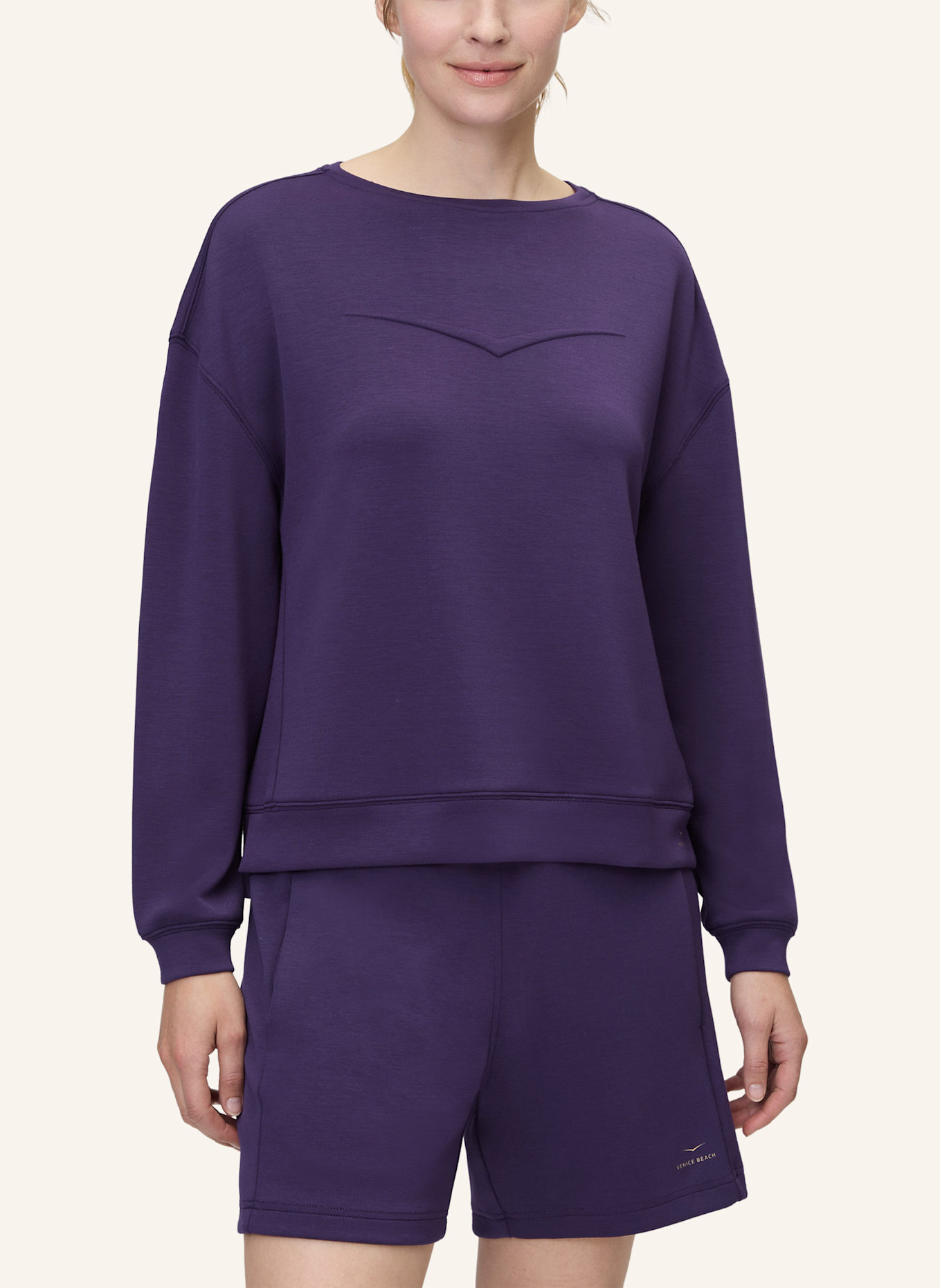 VENICE BEACH Sweatshirt VB APRIL: LILA