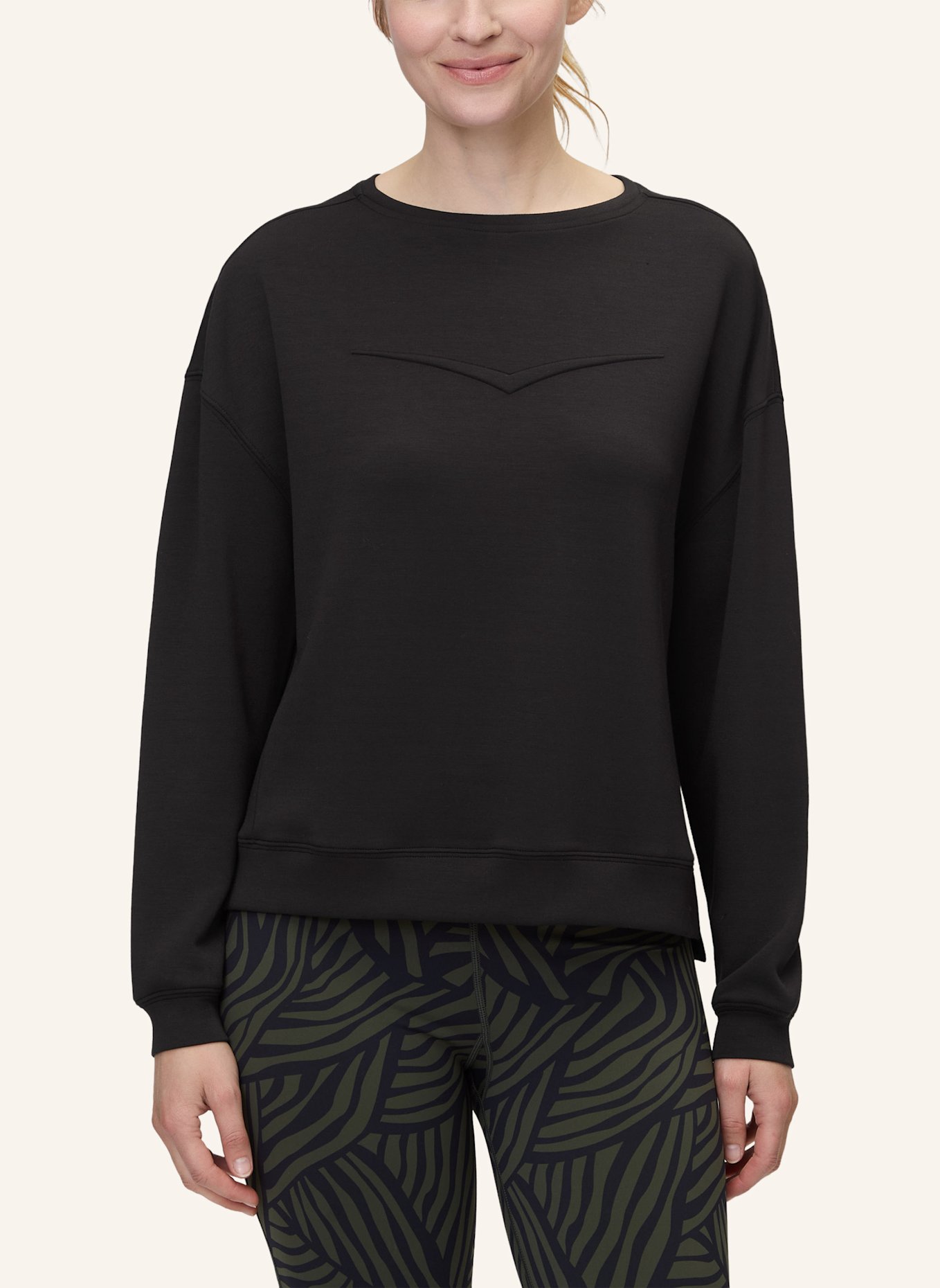 VENICE BEACH Sweatshirt VB APRIL: SCHWARZ