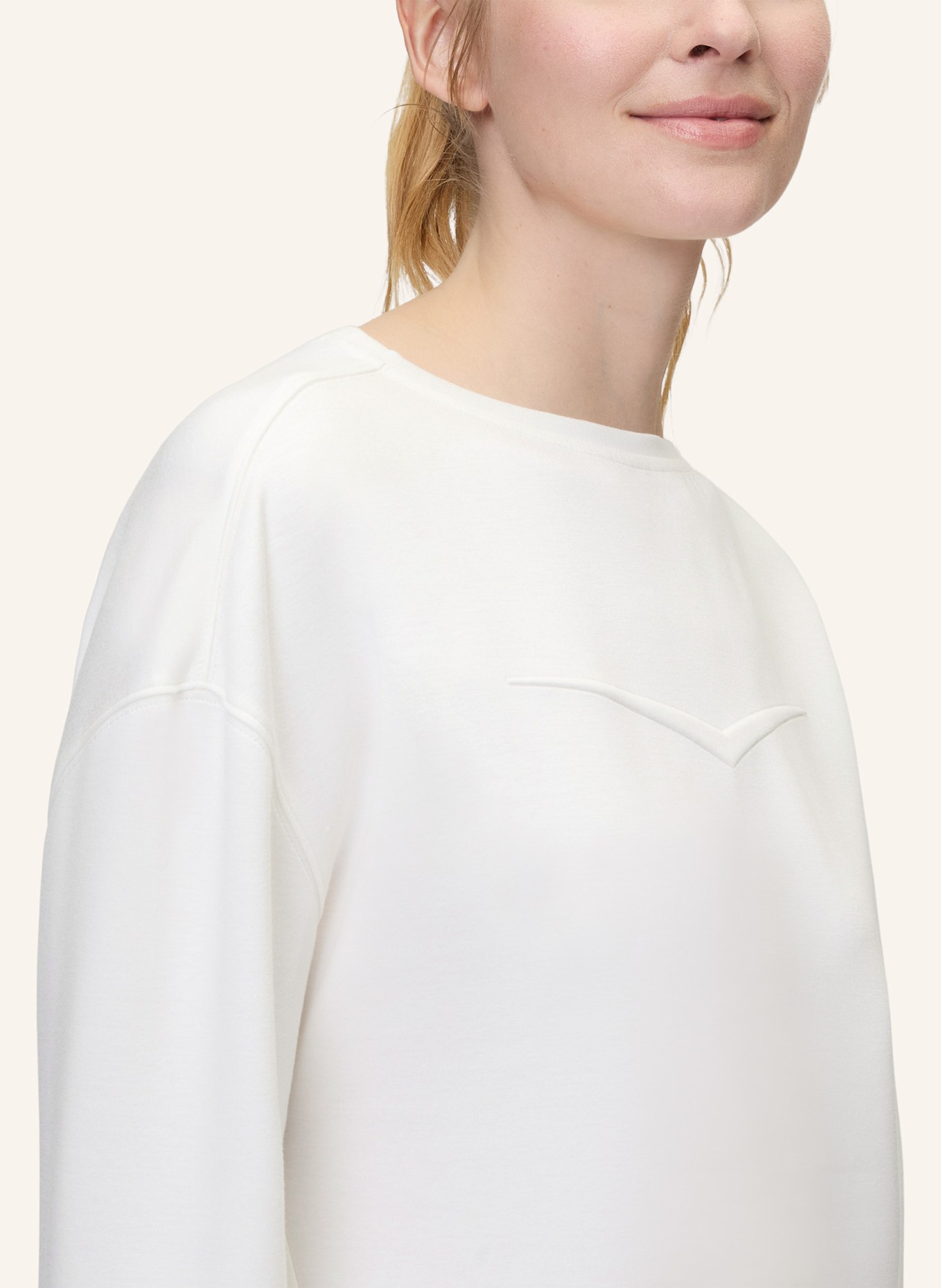 VENICE BEACH Sweatshirt VB APRIL: WEISS