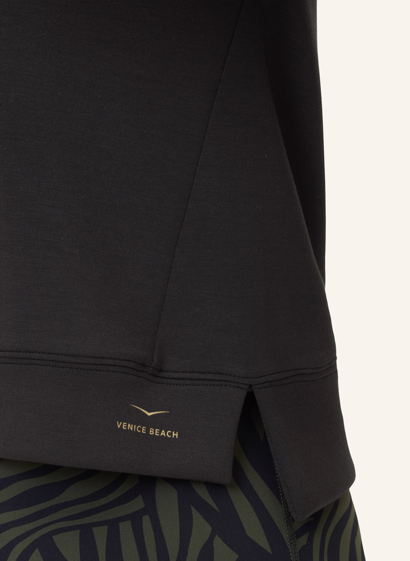 VENICE BEACH Sweatshirt VB APRIL: SCHWARZ