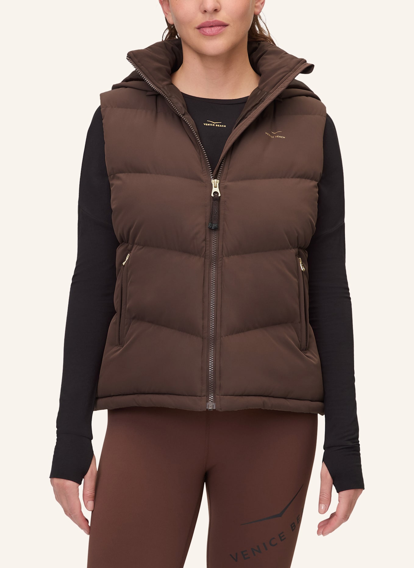 VENICE BEACH Weste VB Issi: BRAUN