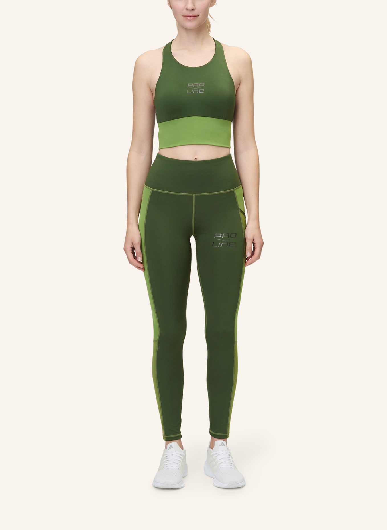 VENICE BEACH Cropped-Top BUFFALO: GRÜN