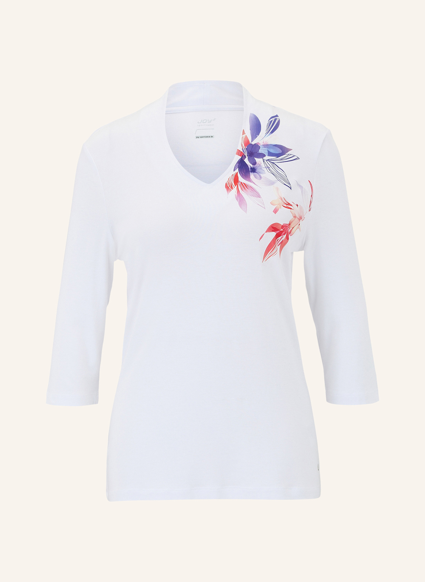 JOY sportswear 3/4-Arm-Shirt Jorina: WEISS