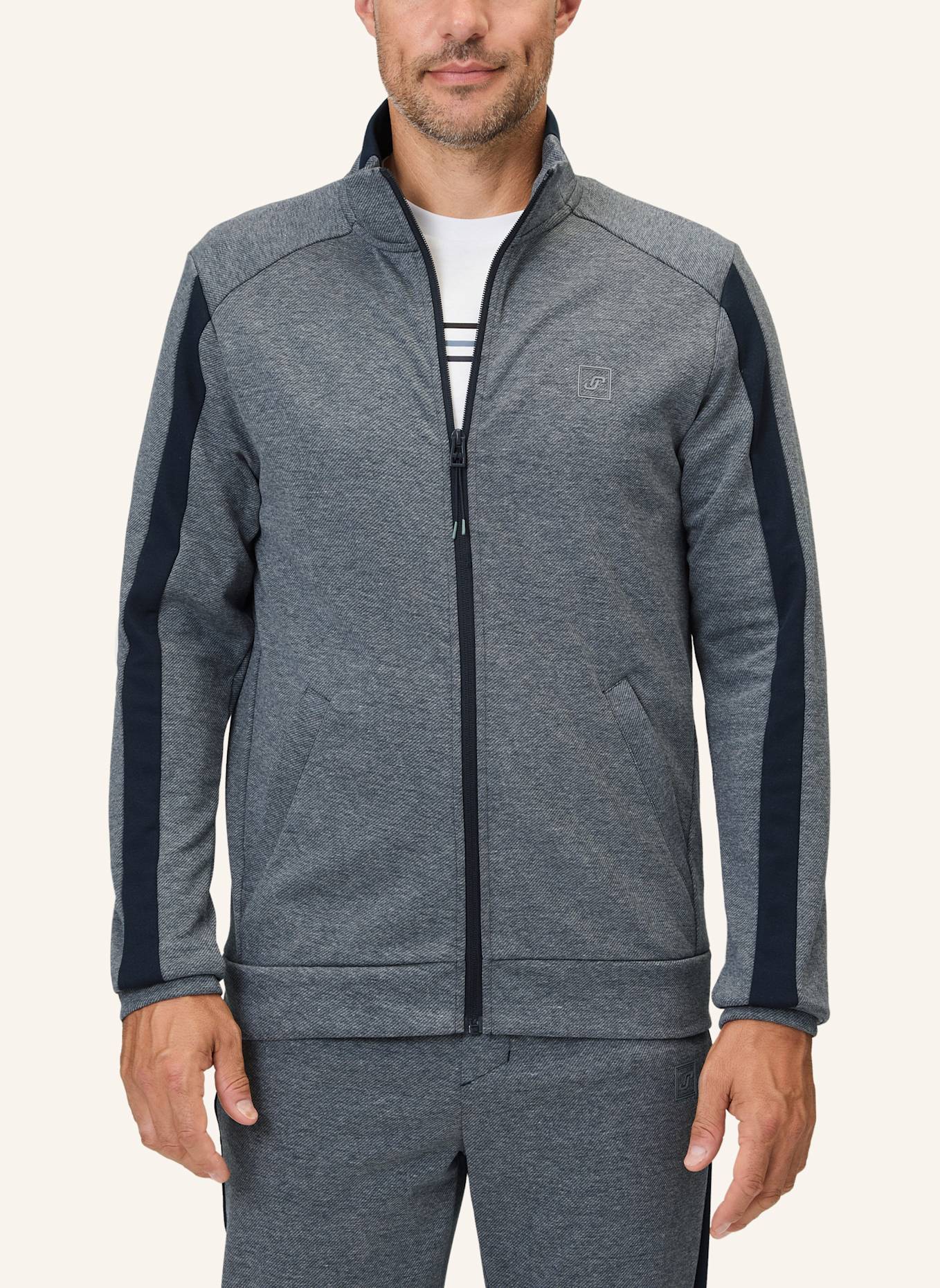 JOY sportswear Sweatjacke ELIJAH: BLAU