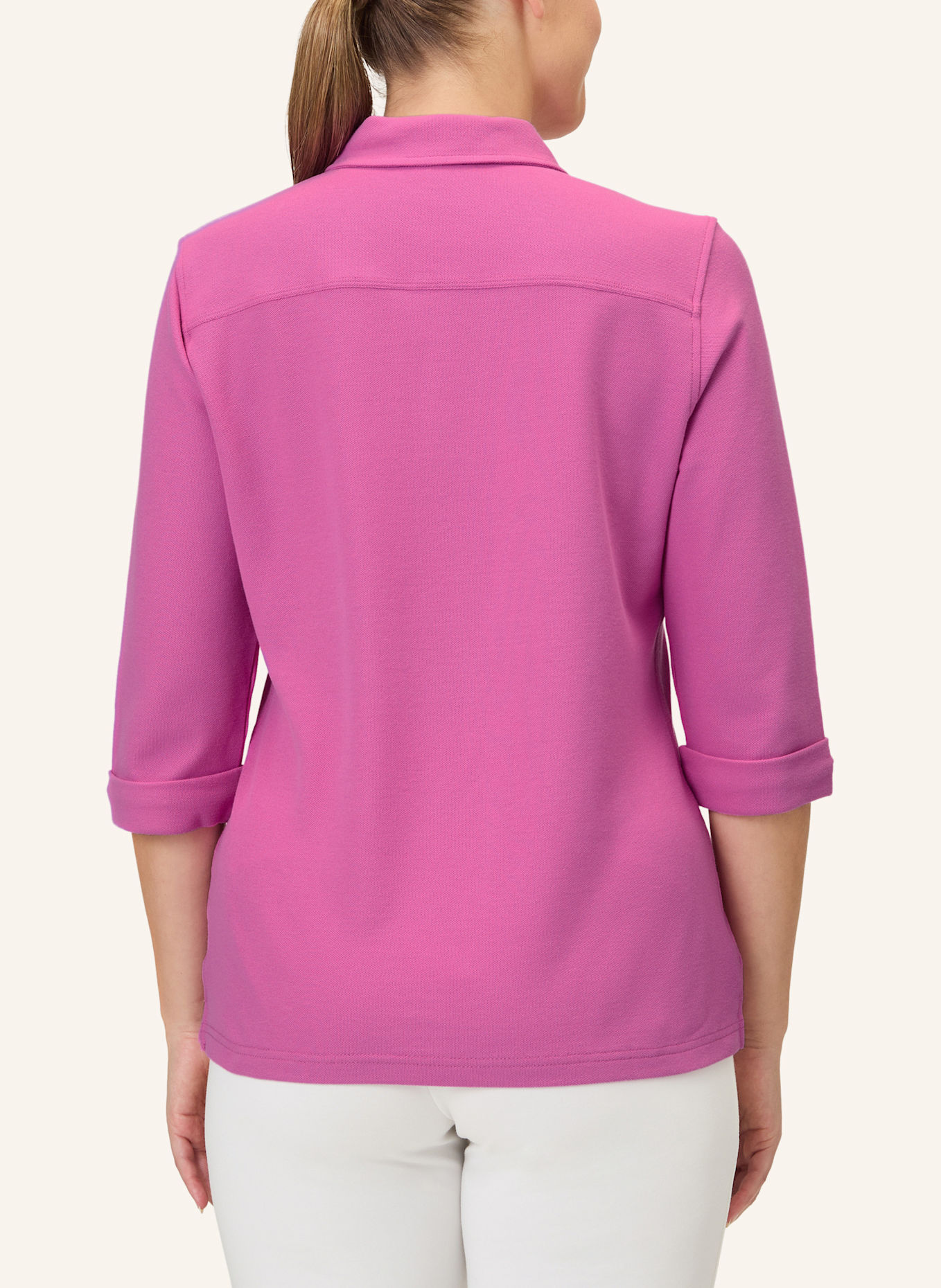 JOY sportswear Piqué-Poloshirt GISELE mit 3/4-Arm: ROT