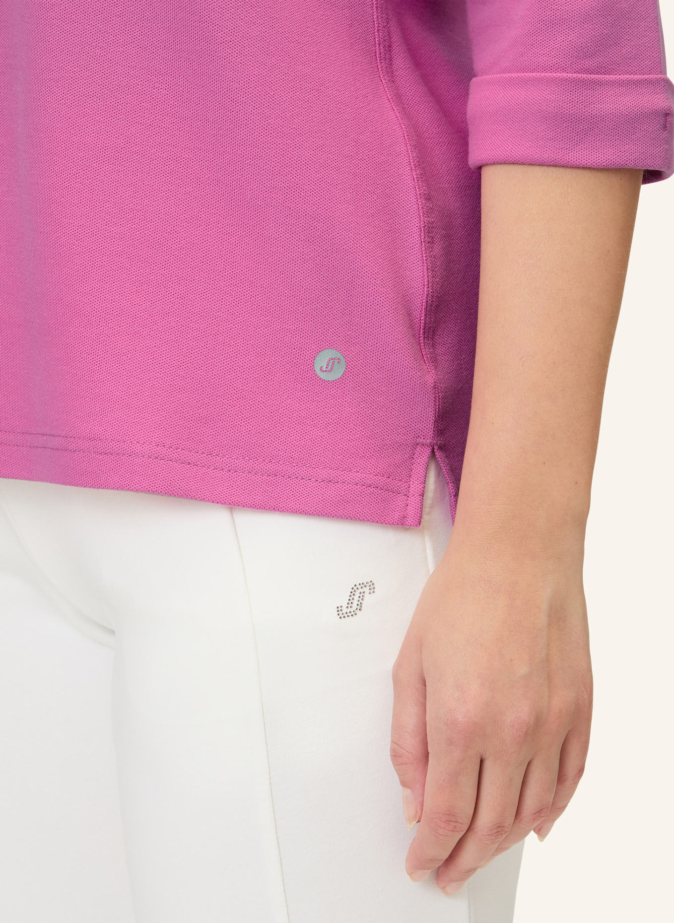 JOY sportswear Piqué-Poloshirt GISELE mit 3/4-Arm: ROT