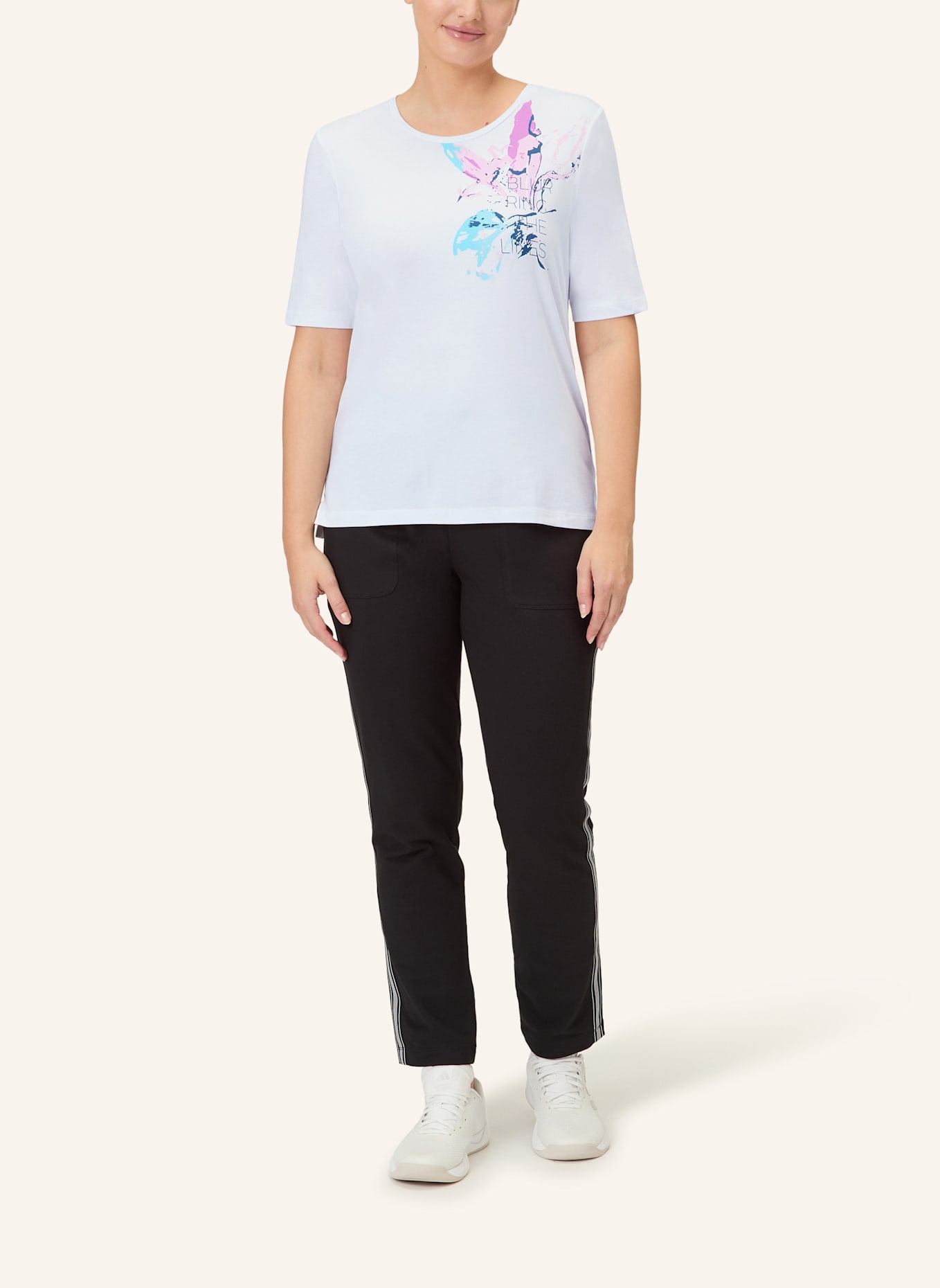 JOY sportswear T-Shirt MAUREEN: WEISS