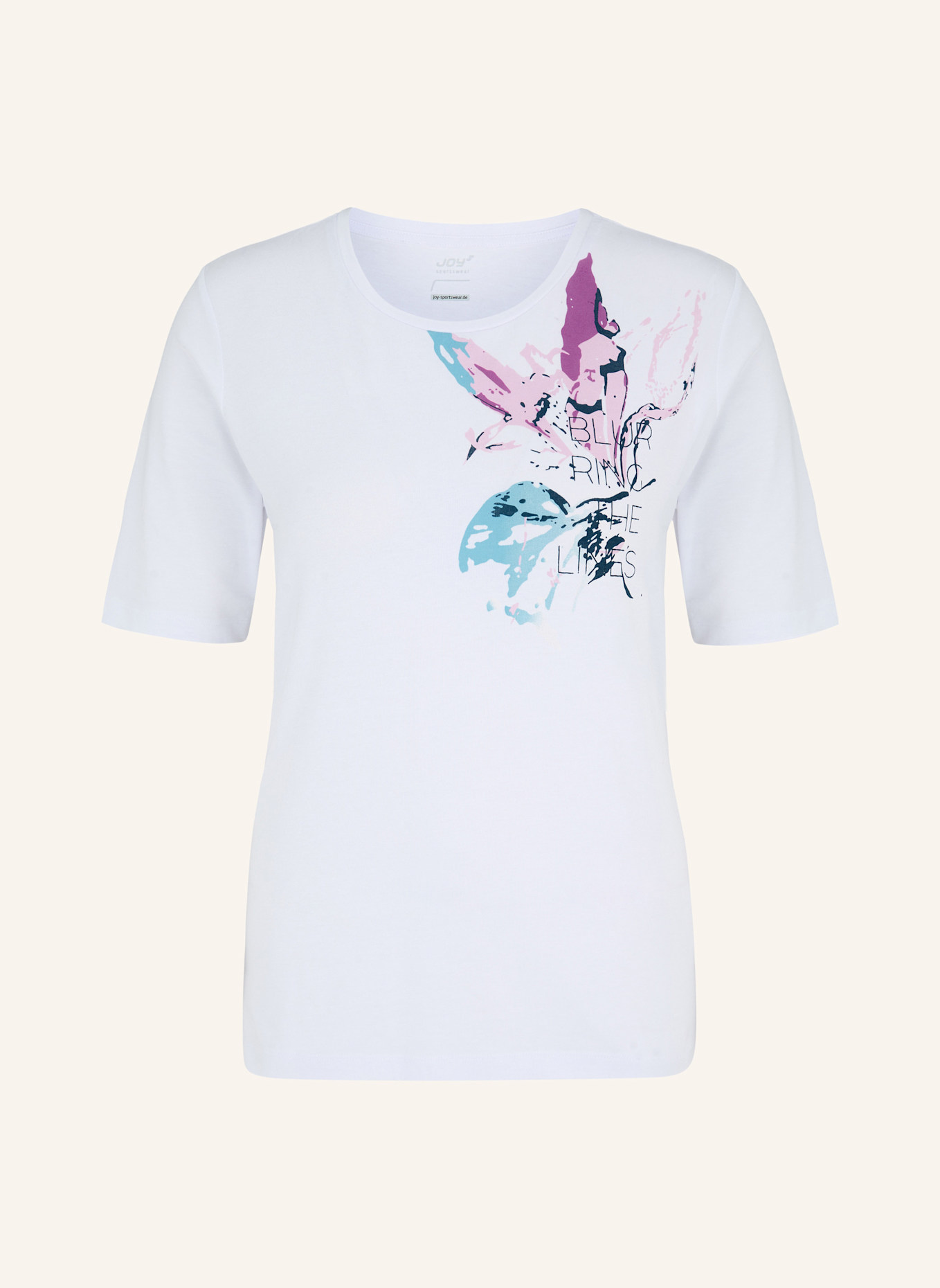 JOY sportswear T-Shirt MAUREEN: WEISS