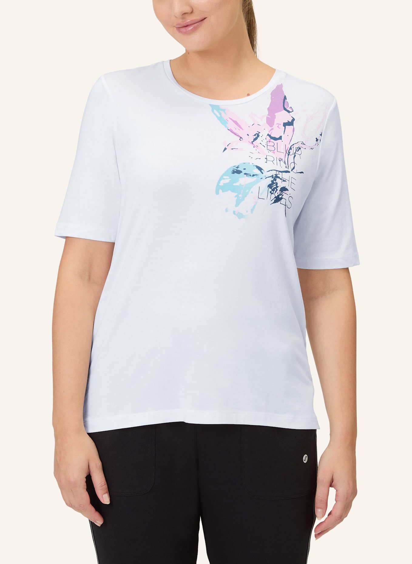 JOY sportswear T-Shirt MAUREEN: WEISS