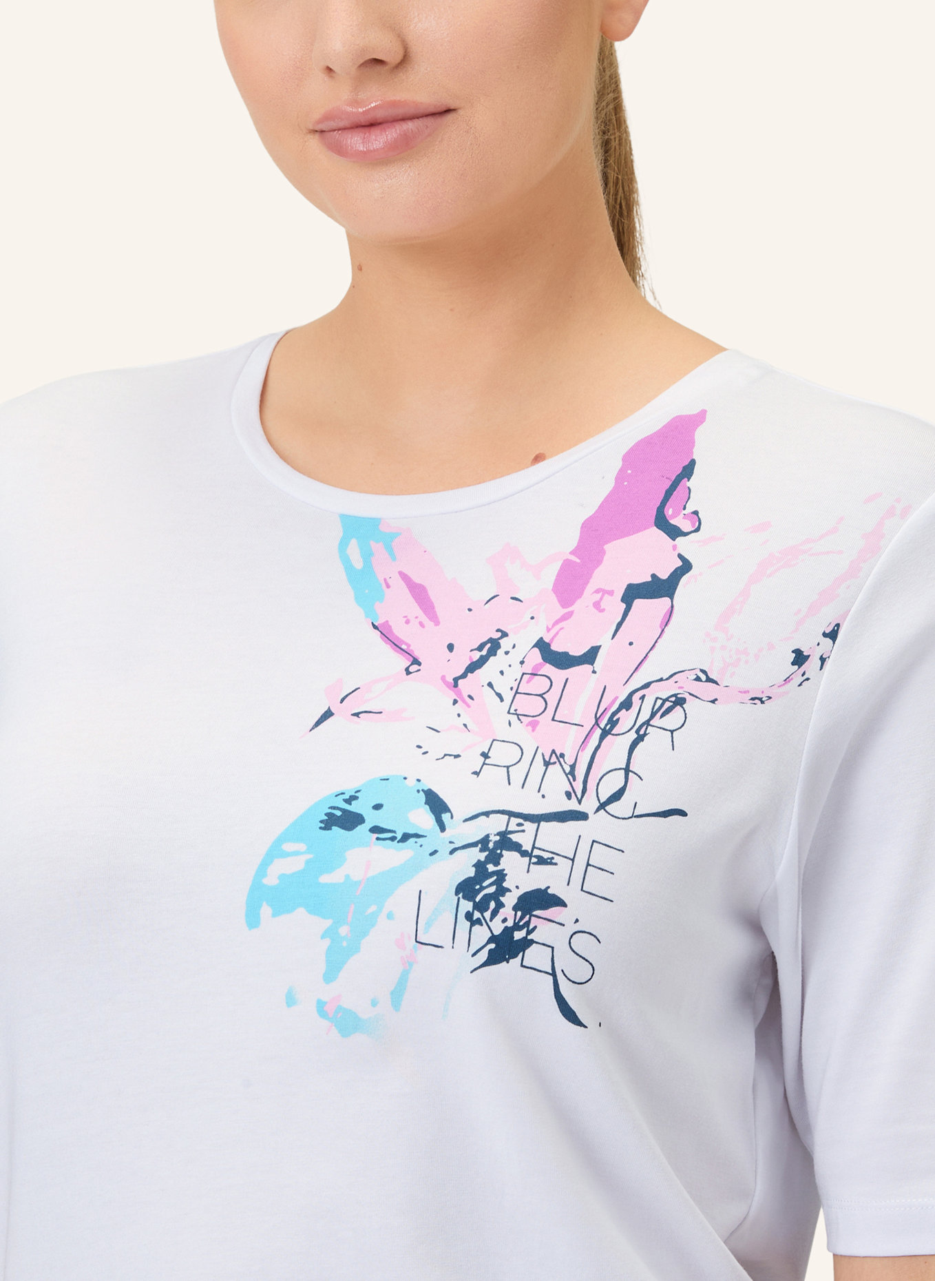 JOY sportswear T-Shirt MAUREEN: WEISS