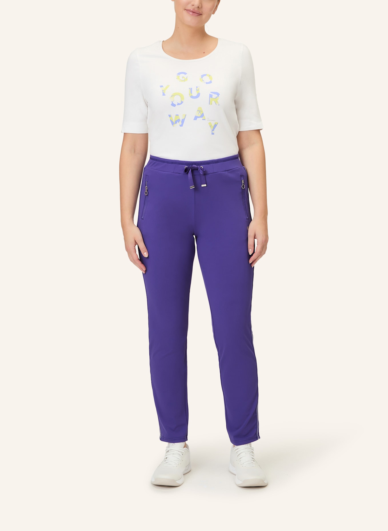 JOY sportswear Sweatpants AMELLE: LILA