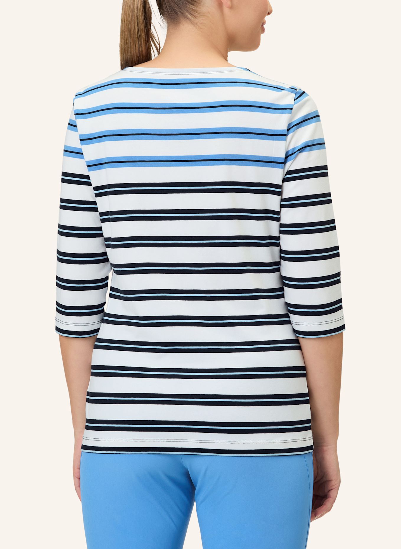 JOY sportswear Shirt JANETTE mit 3/4-Arm: SCHWARZ