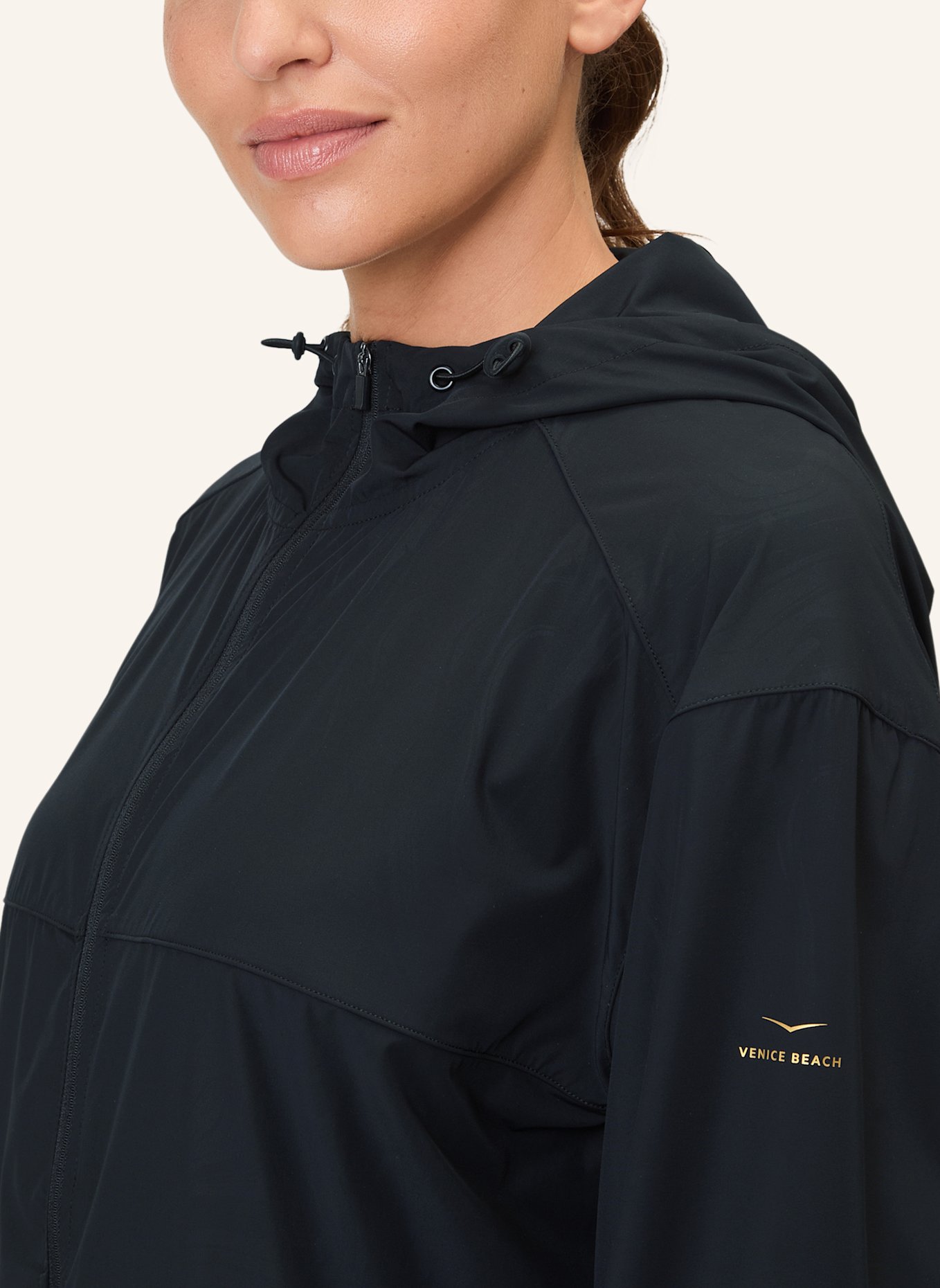 VENICE BEACH Trainingsjacke MOINA: SCHWARZ