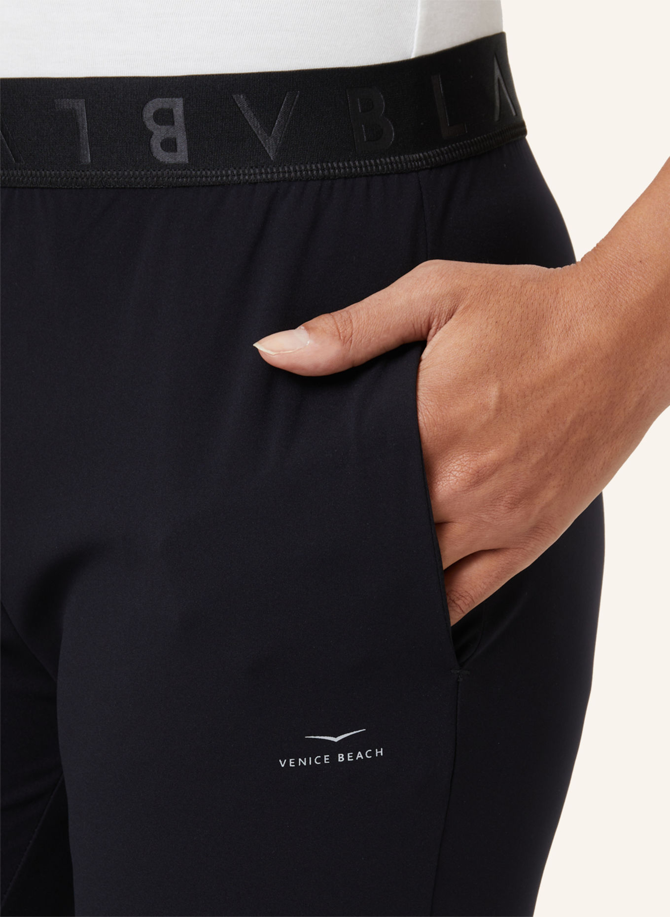VENICE BEACH Trainingshose BUCKLE: SCHWARZ