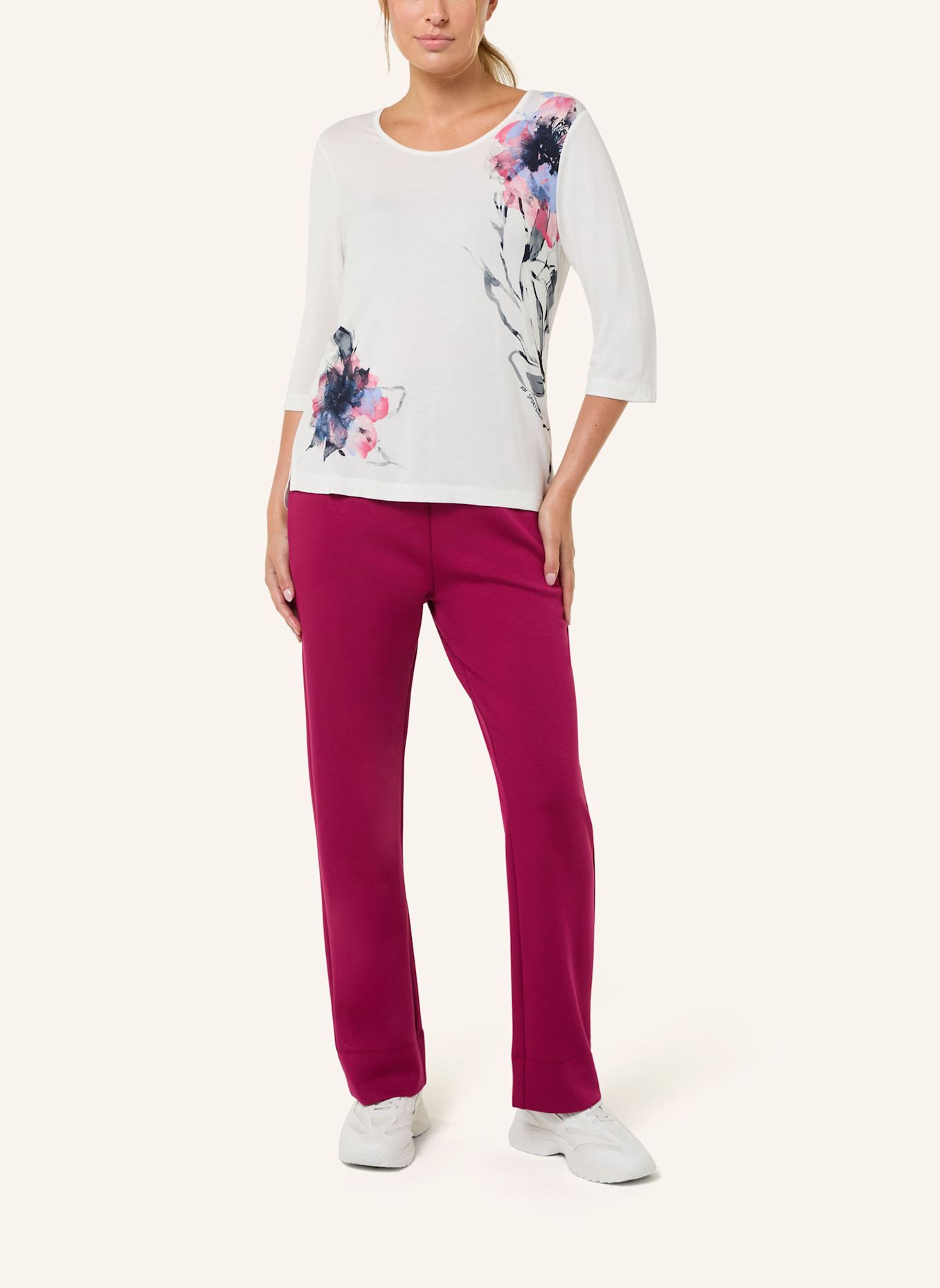 JOY sportswear 3/4-Arm-Shirt ELISE: WEISS