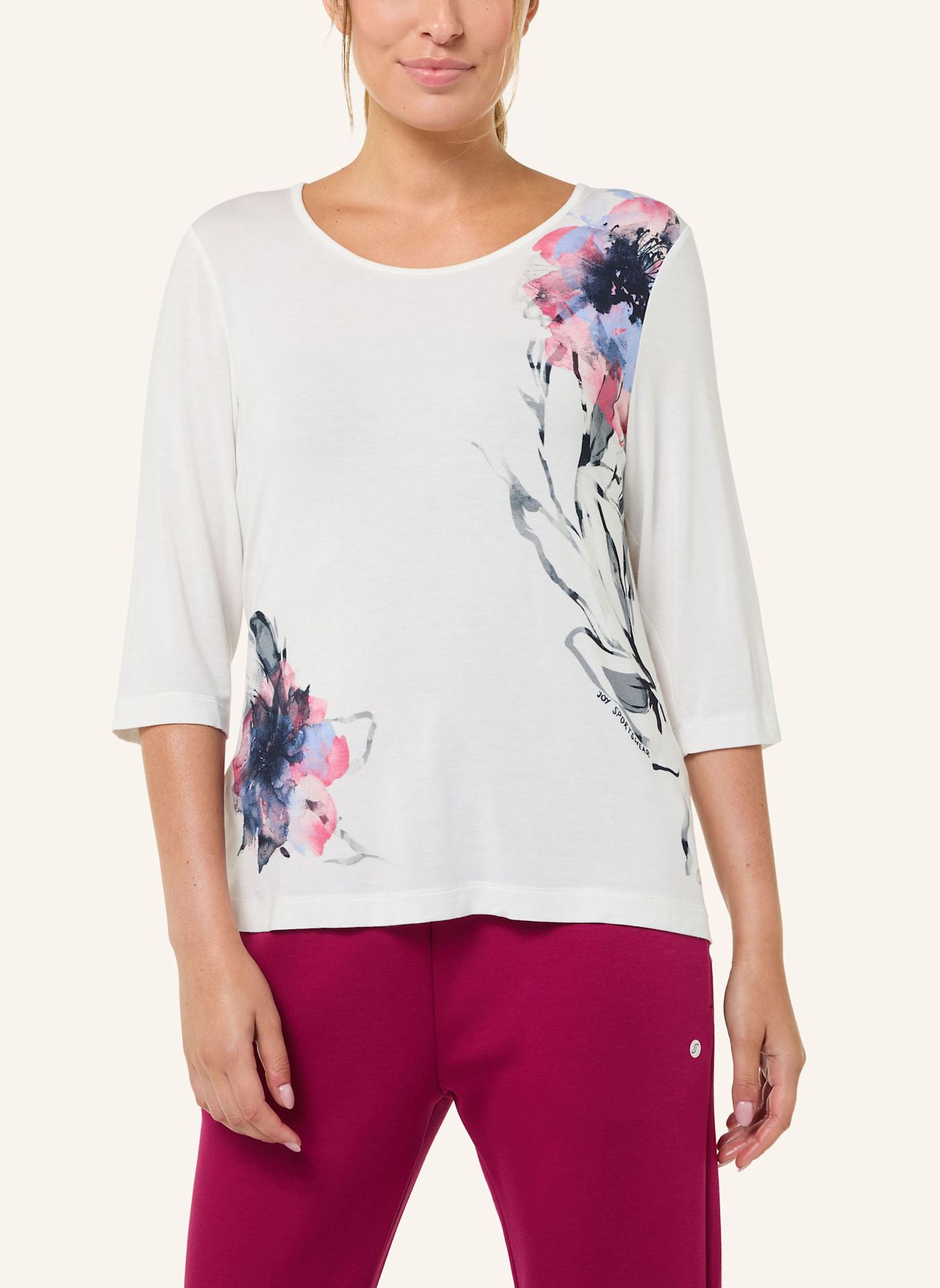JOY sportswear 3/4-Arm-Shirt ELISE: WEISS