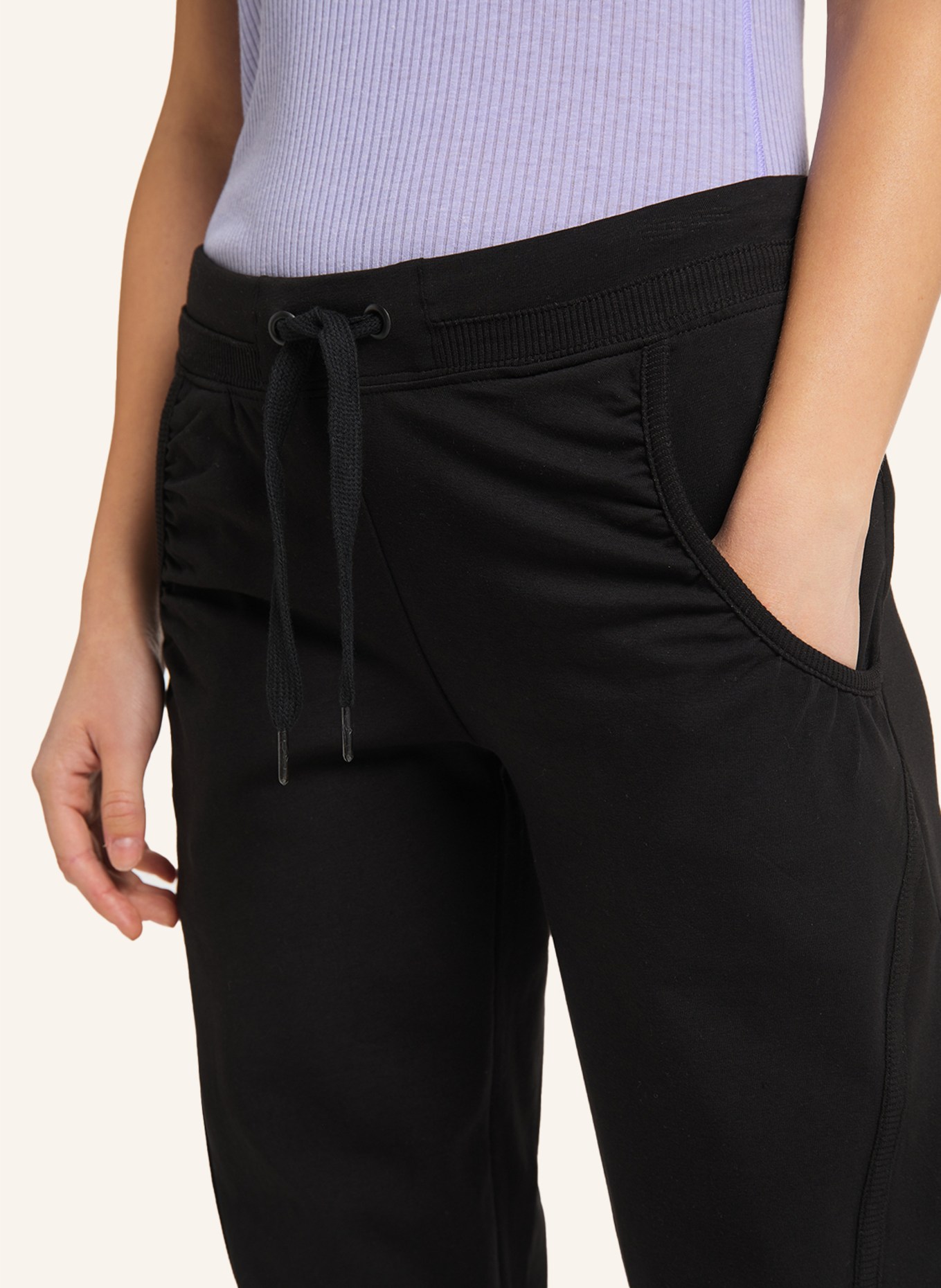 VENICE BEACH 3/4-Hose VB Maggy: SCHWARZ