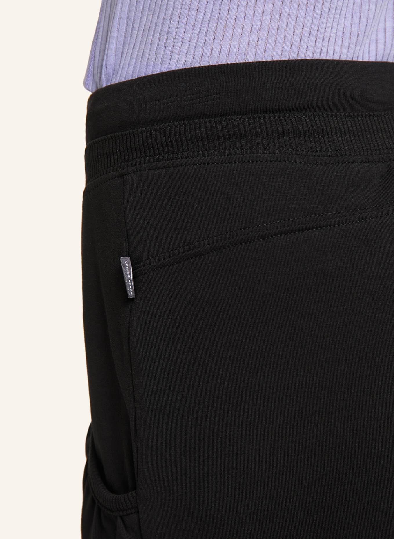 VENICE BEACH 3/4-Hose VB Maggy: SCHWARZ