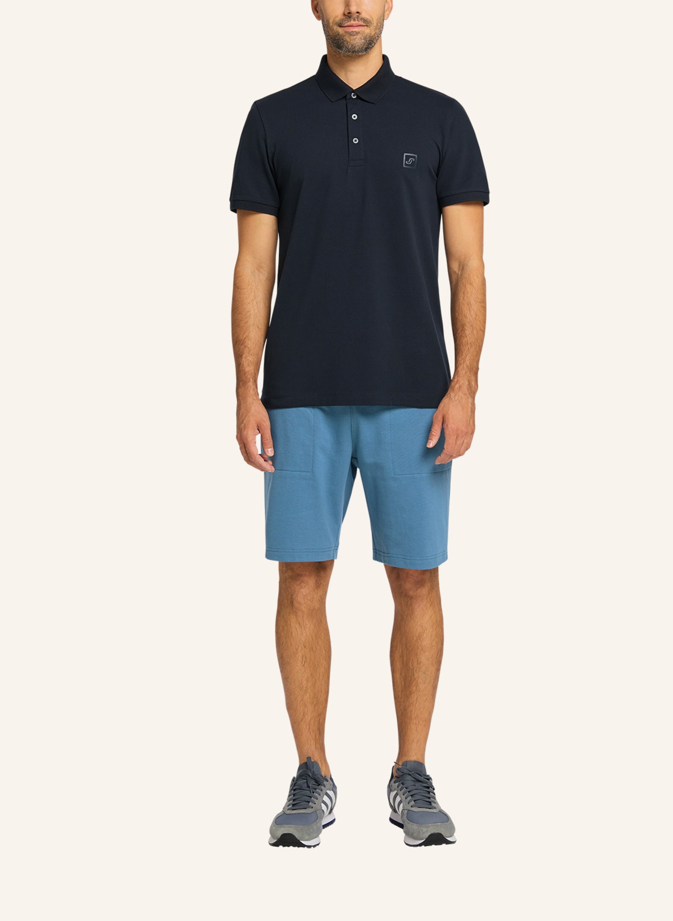 JOY sportswear Piqué-Poloshirt LIAS, Farbe: BLAU (Bild 3)