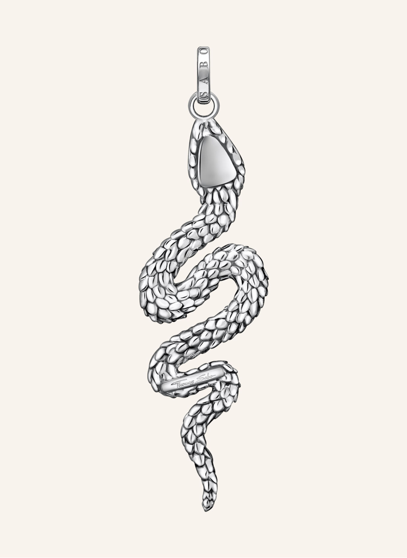 THOMAS SABO Anhänger: SILBER / SCHWARZ