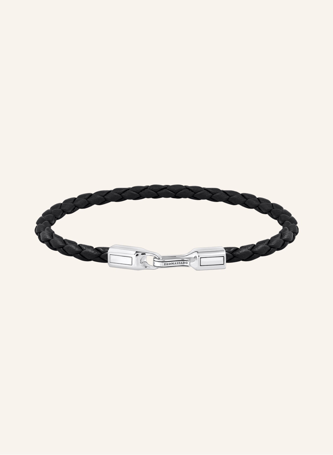 THOMAS SABO Armband: SILBER / SCHWARZ