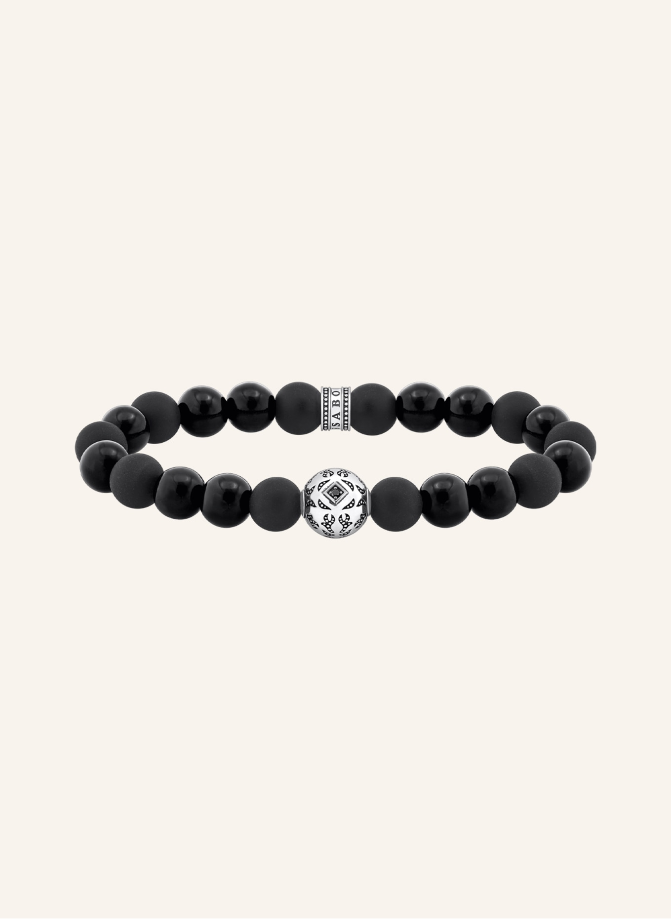 THOMAS SABO Armband: SILBER/ SCHWARZ