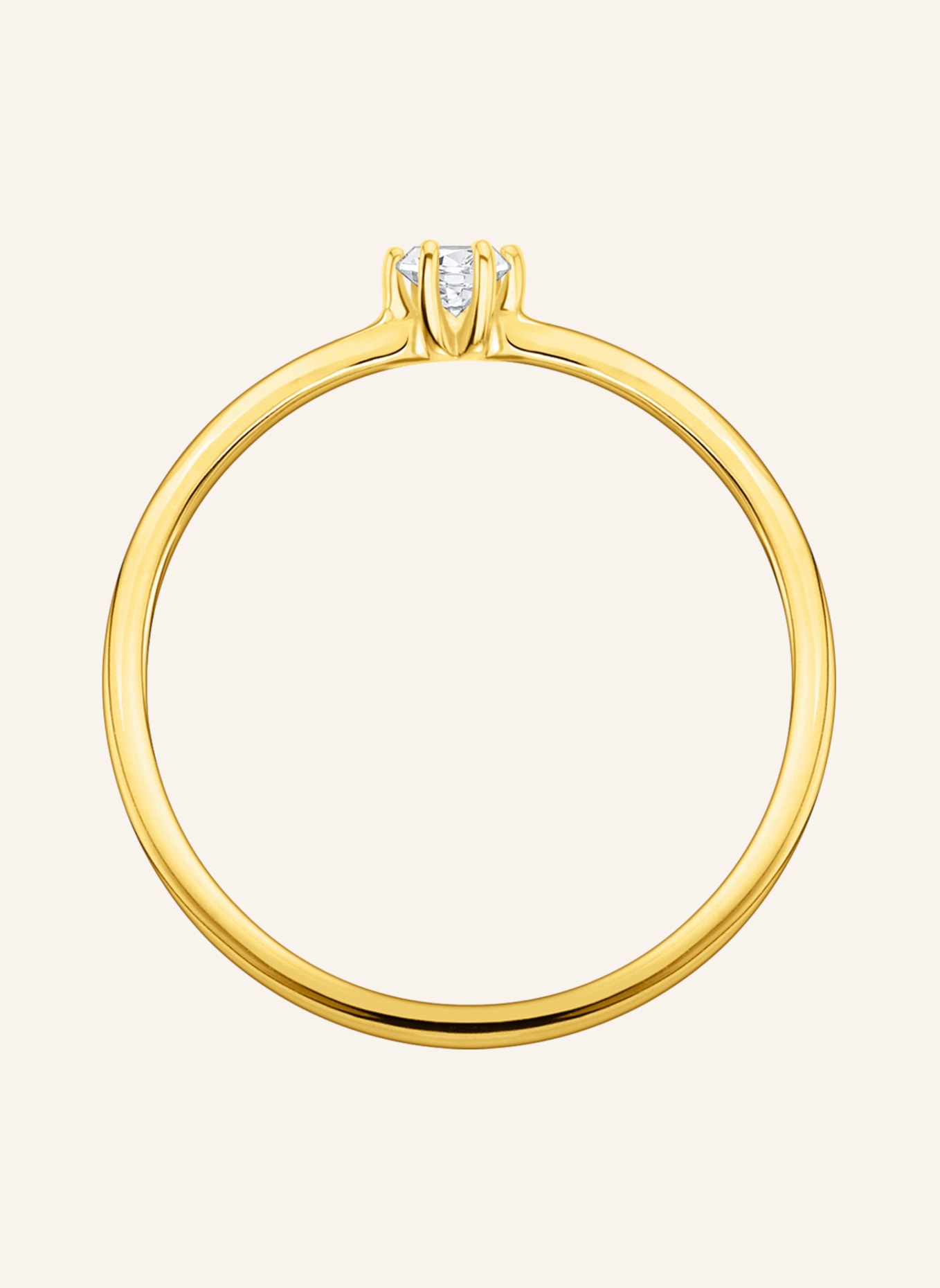 THOMAS SABO Ring, Farbe: WEISS/ GOLD (Bild 2)