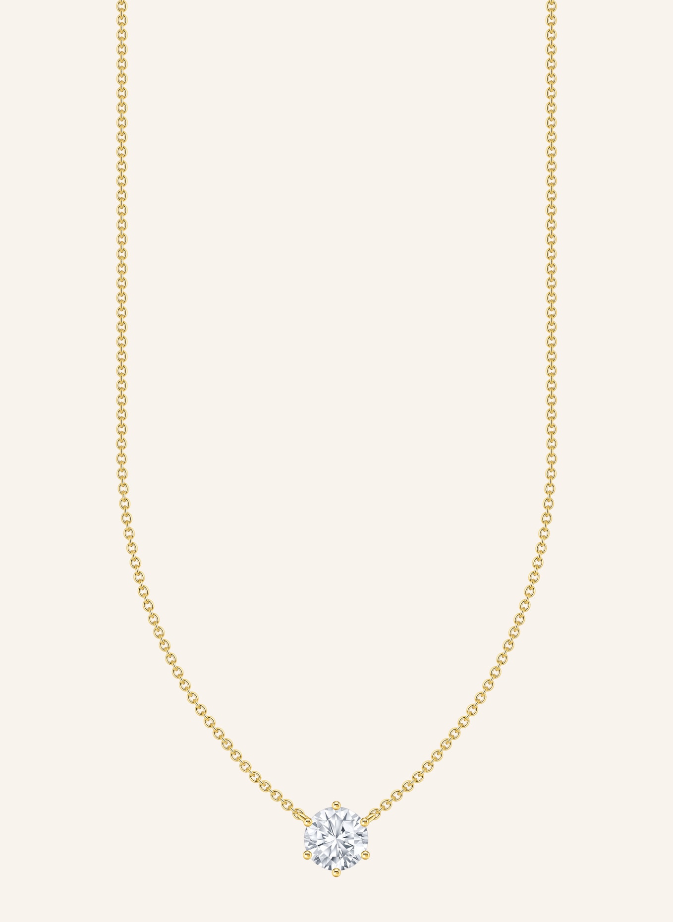 THOMAS SABO Kette, Farbe: GOLD/ WEISS (Bild 1)