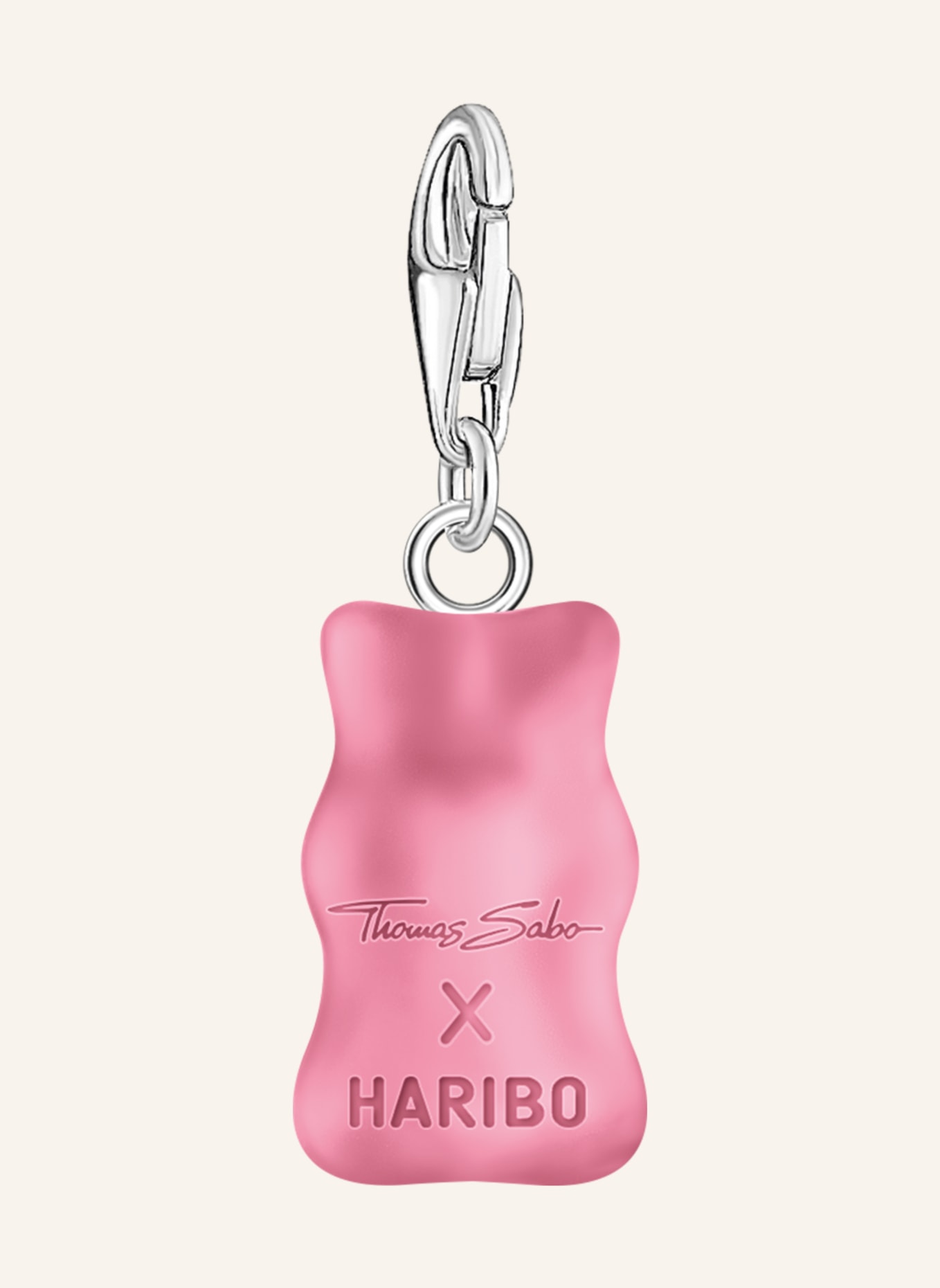 THOMAS SABO Charm-Anhänger, Farbe: SILBER/ PINK (Bild 3)