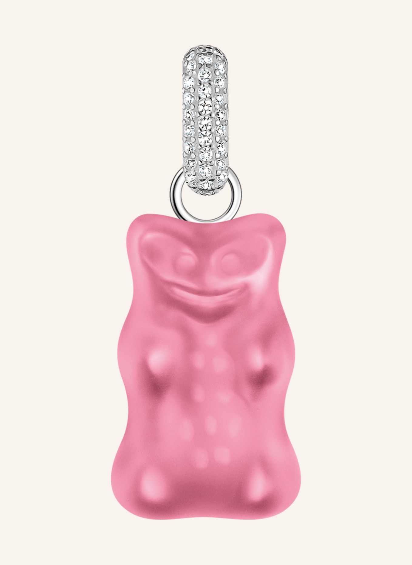 THOMAS SABO Anhänger, Farbe: SILBER/ PINK/ WEISS (Bild 1)