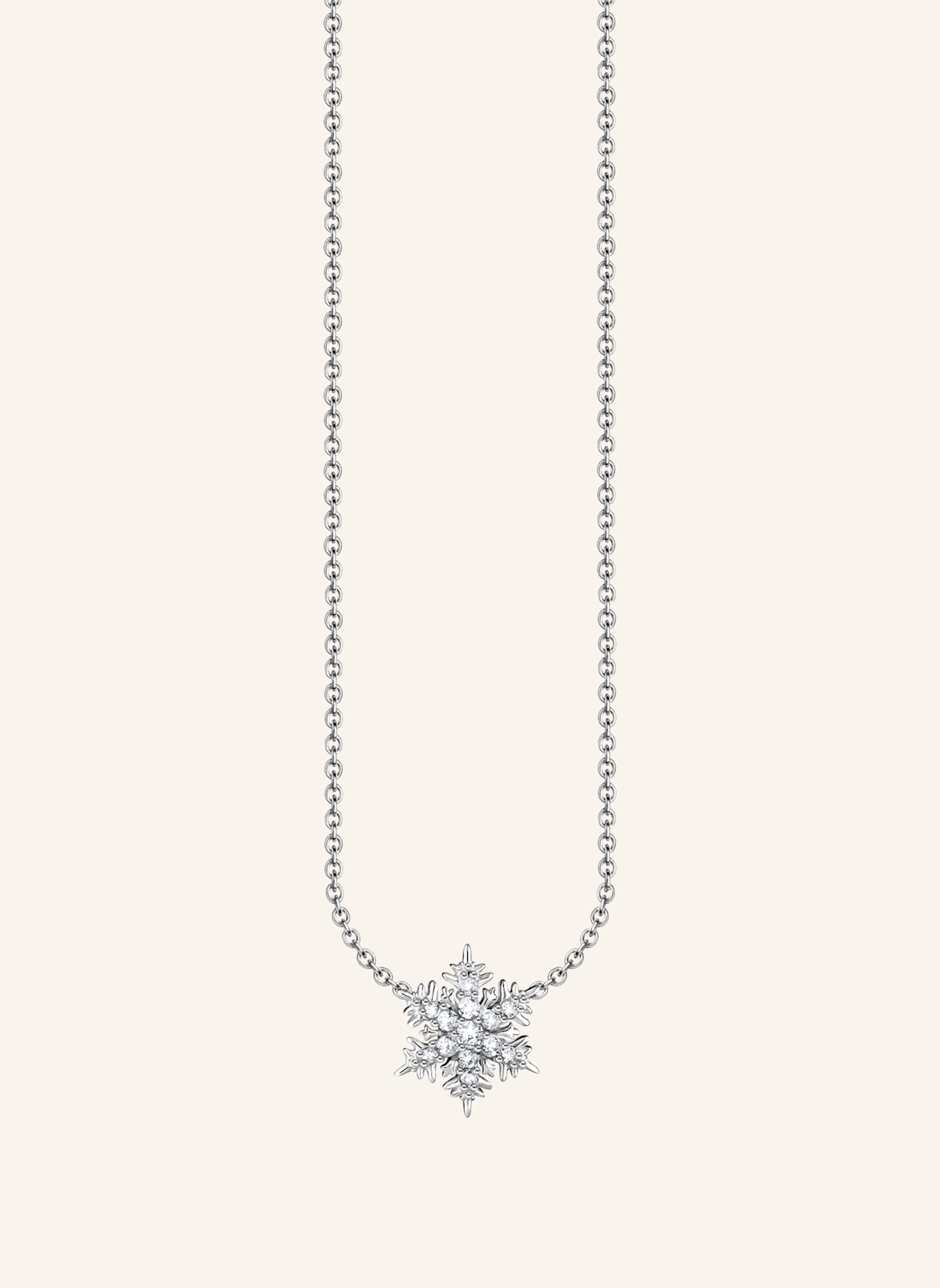 THOMAS SABO Kette, Farbe: SILBER/ WEISS (Bild 1)