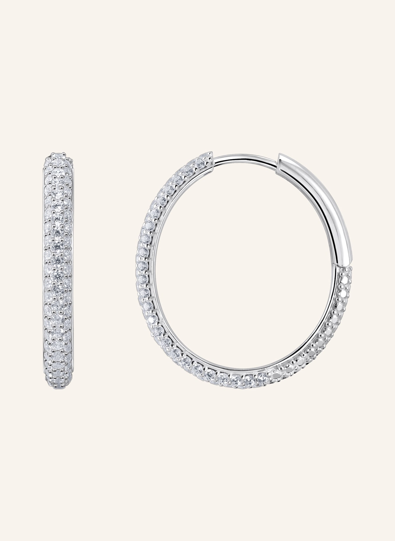 THOMAS SABO Creolen: SILBER/ WEISS