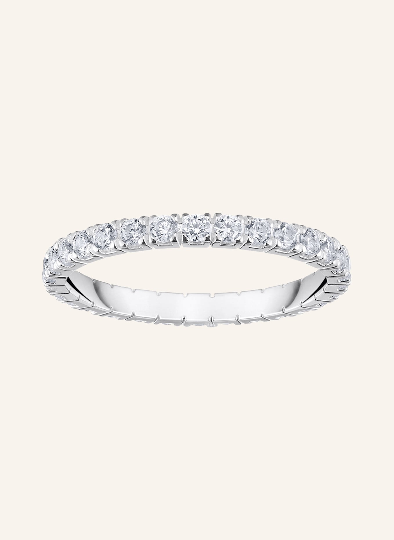THOMAS SABO Ring: SILBER/ WEISS
