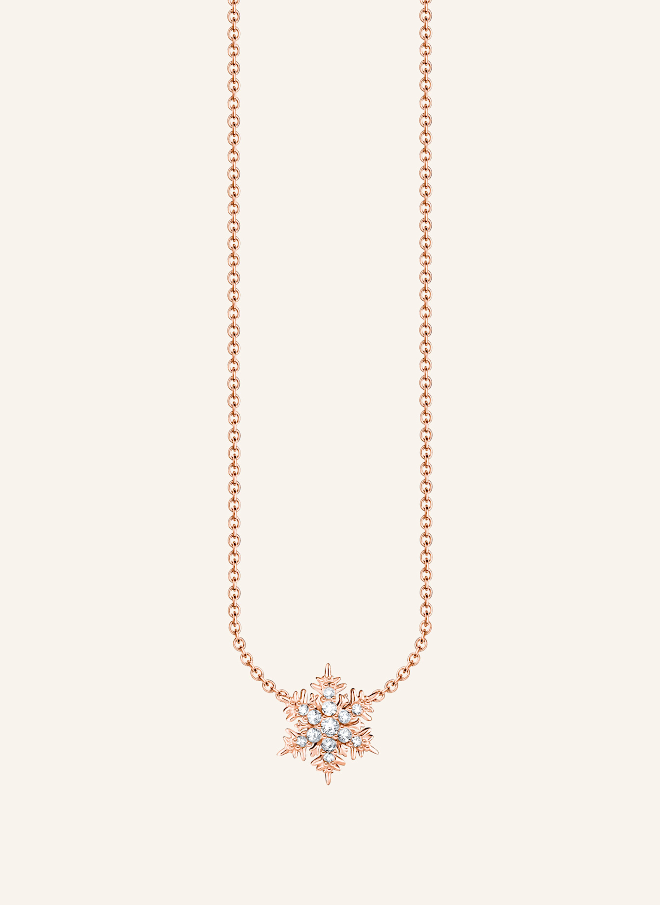 THOMAS SABO Kette, Farbe: ROSÉGOLD/ WEISS (Bild 1)