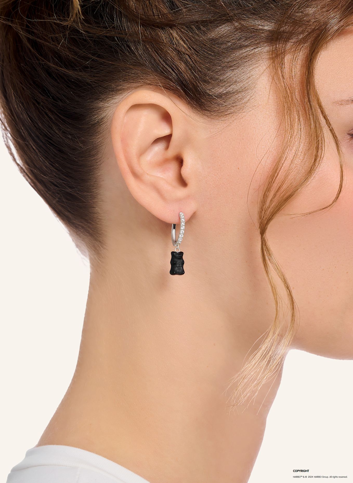 THOMAS SABO Creole: SILBER/ SCHWARZ/ WEISS