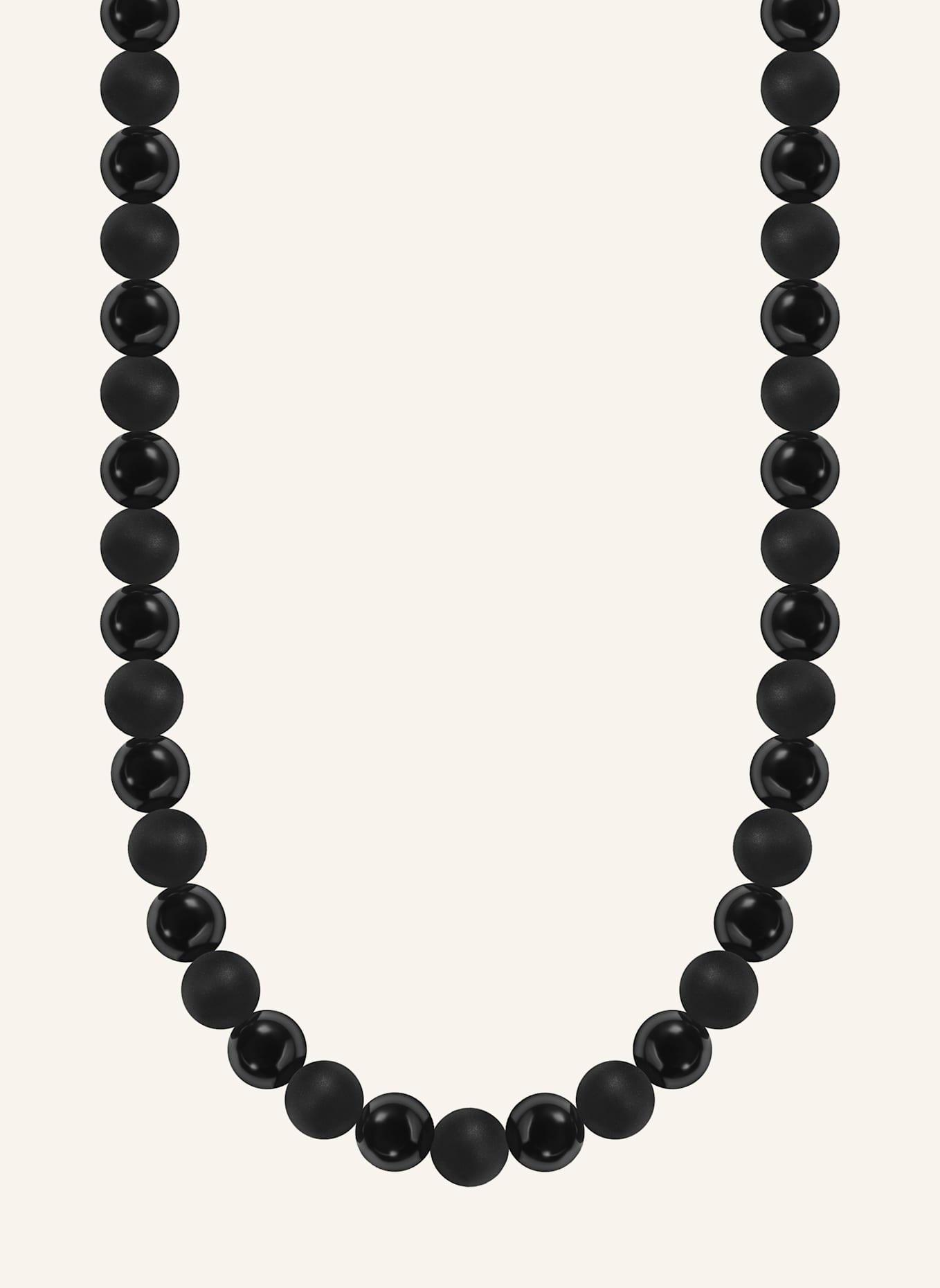 THOMAS SABO Kette: SILBER/ SCHWARZ