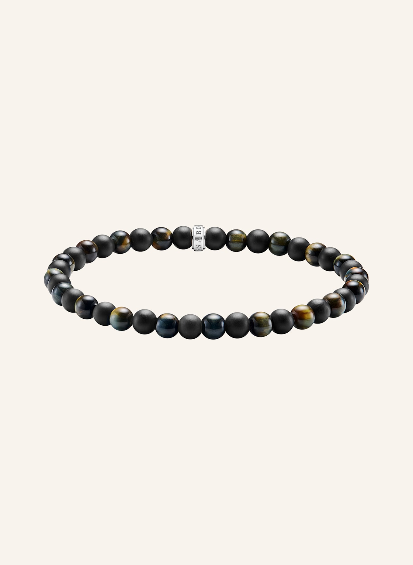 THOMAS SABO Armband, Farbe: SILBER/ SCHWARZ/ BLAU (Bild 1)