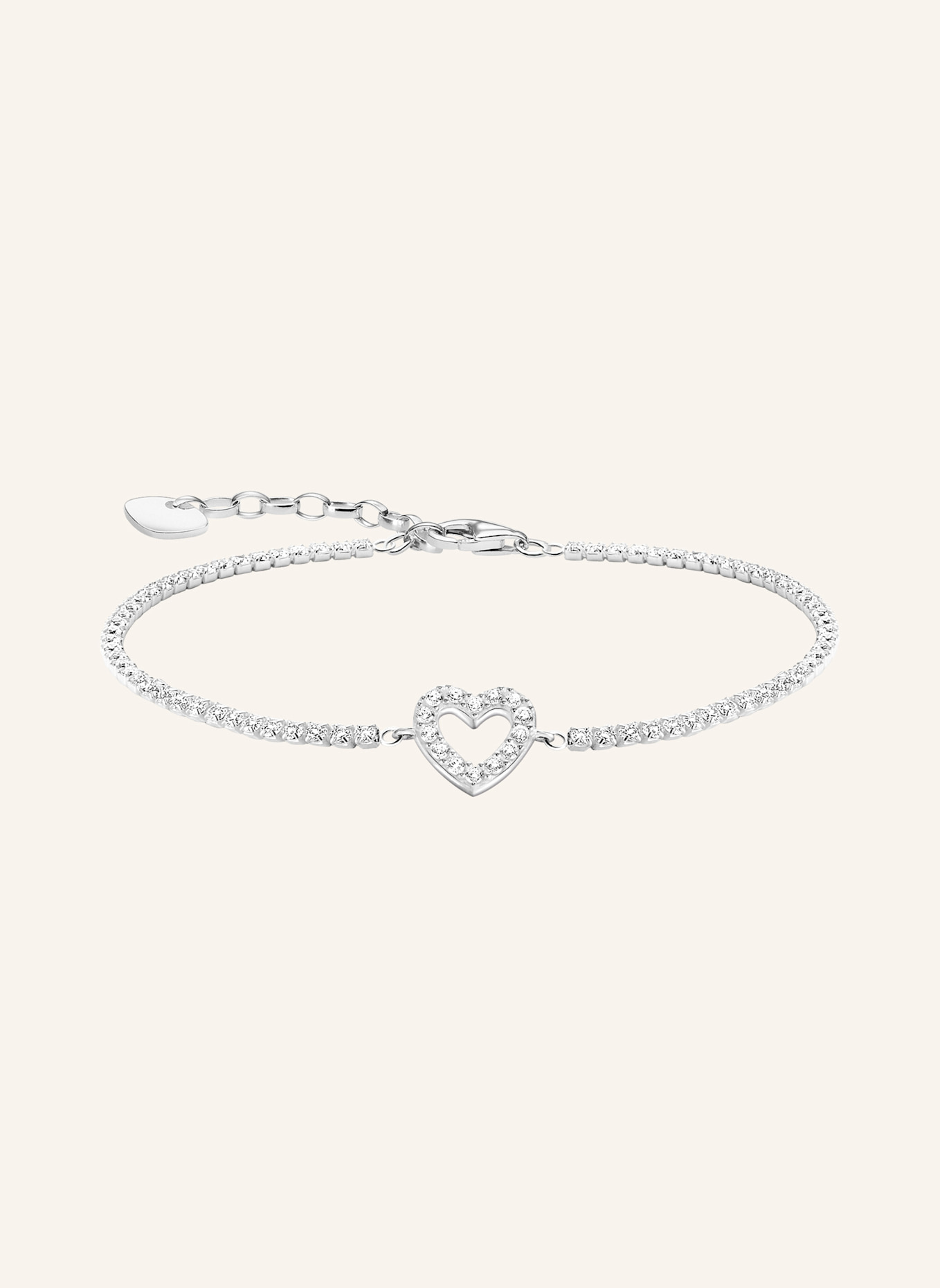 THOMAS SABO Armband, Farbe: SILBER/ WEISS (Bild 1)