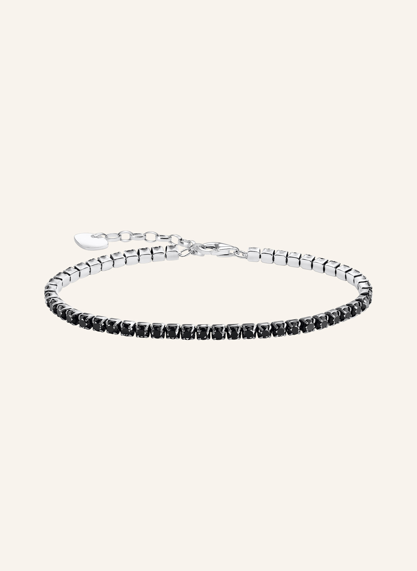 THOMAS SABO Armband: SILBER/ SCHWARZ