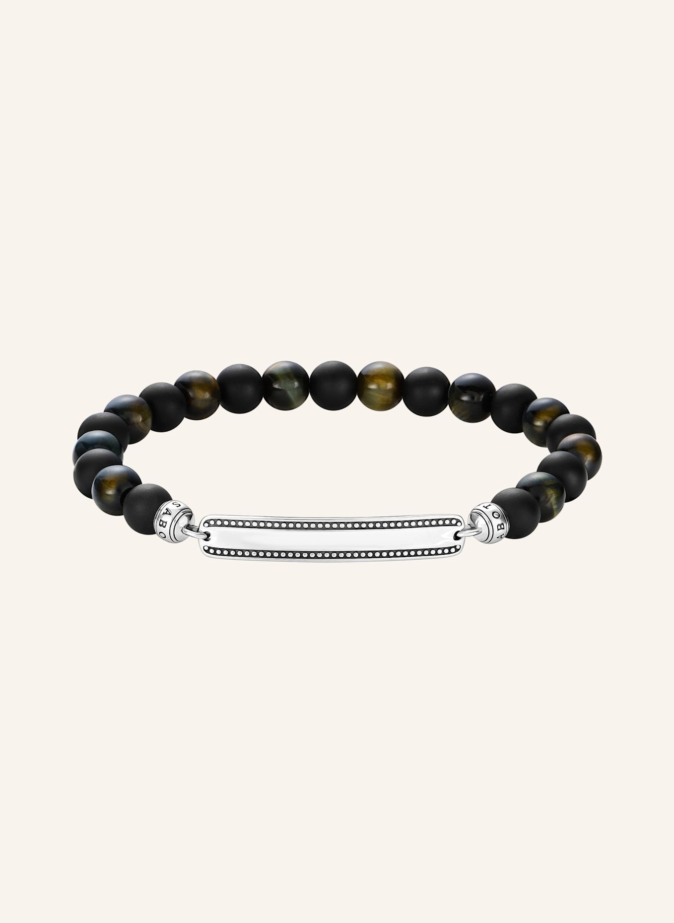 THOMAS SABO Armband: SILBER / SCHWARZ / BLAU