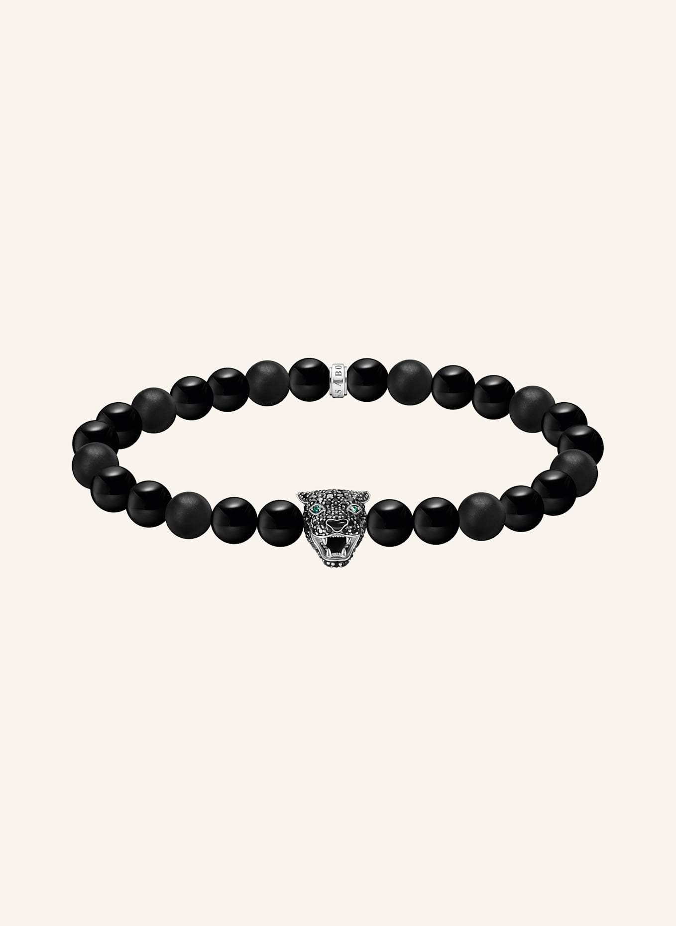 THOMAS SABO Armband: SILBER / SCHWARZ
