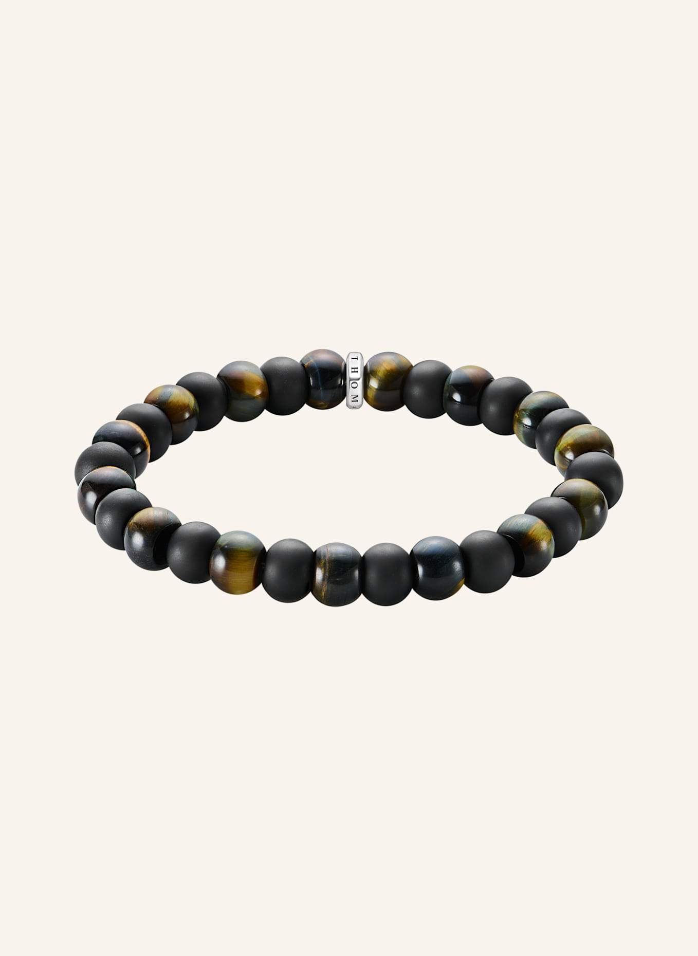THOMAS SABO Armband: SCHWARZ / BLAU / BRAUN
