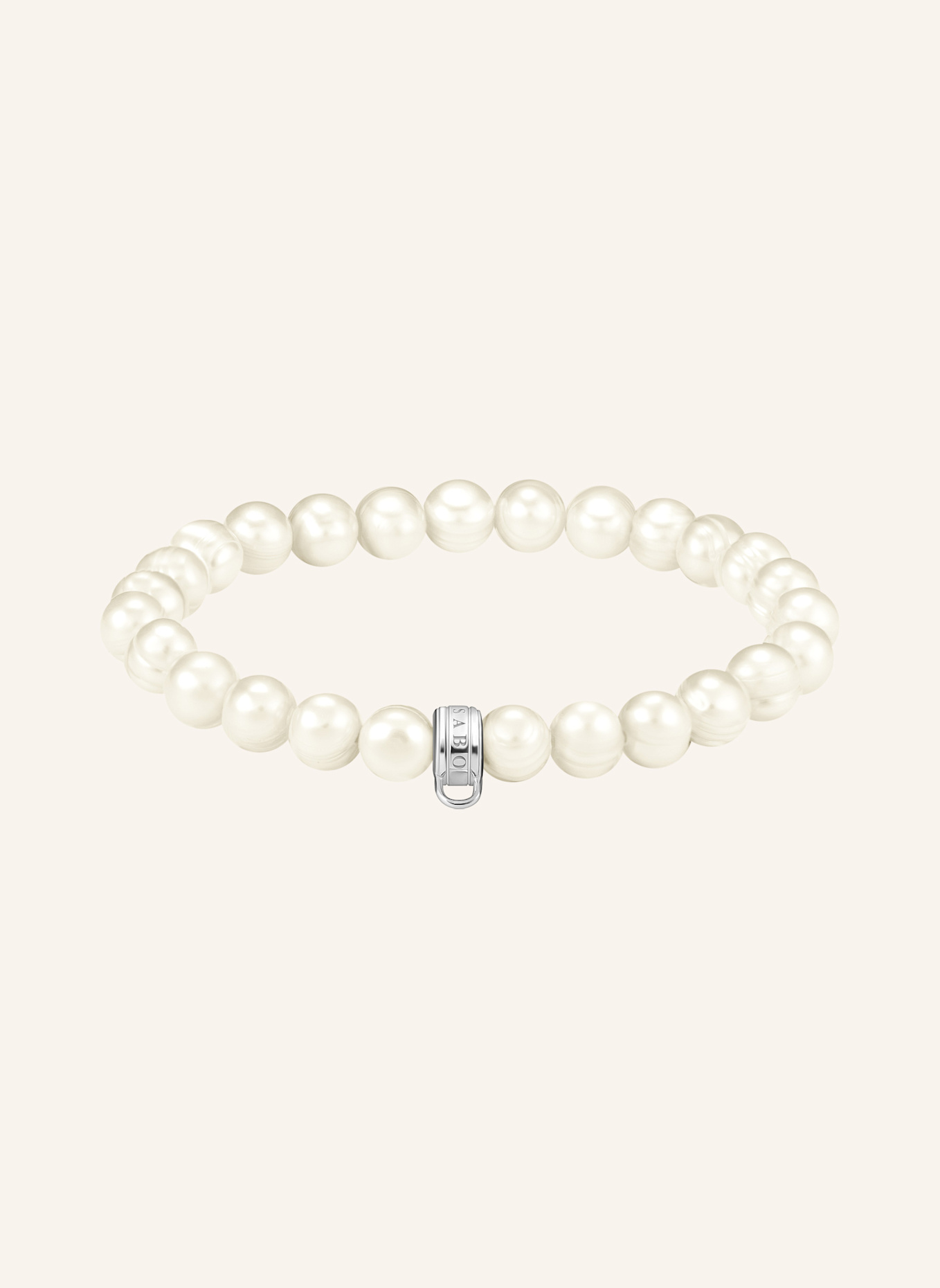 THOMAS SABO Armband: SILBER/ WEISS