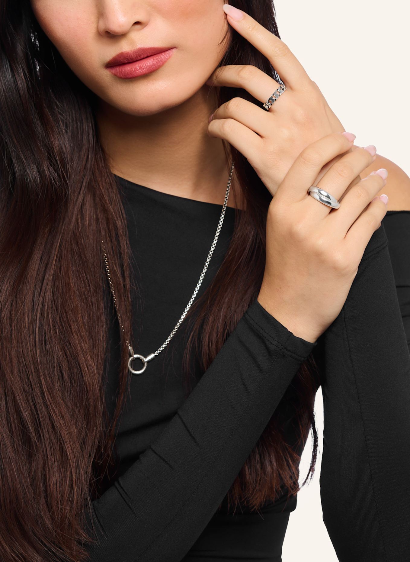 THOMAS SABO Ring: SILBER