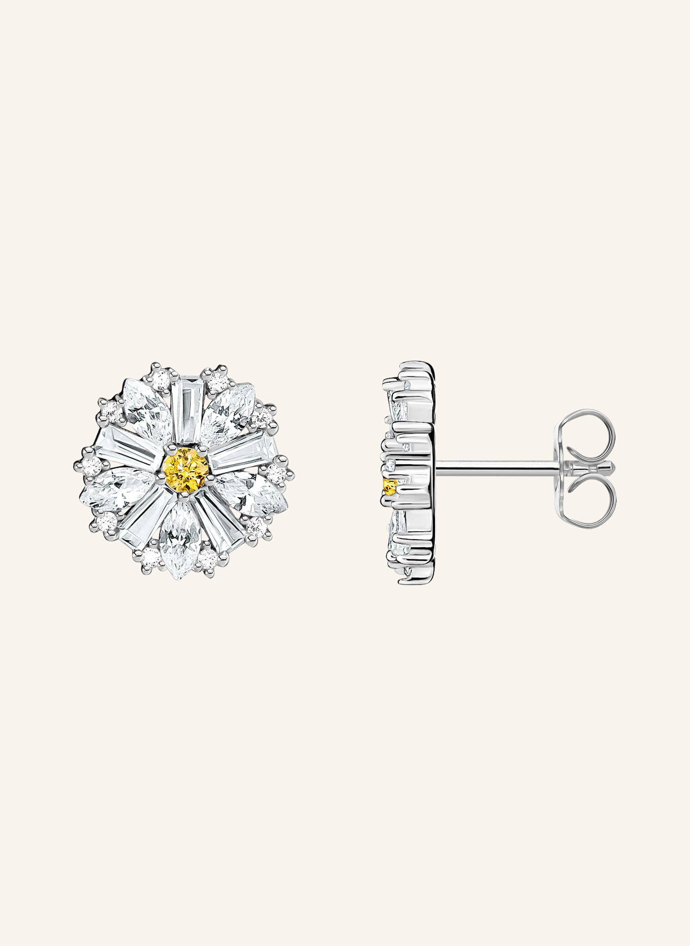 THOMAS SABO Ohrstecker: SILBER/ GOLD
